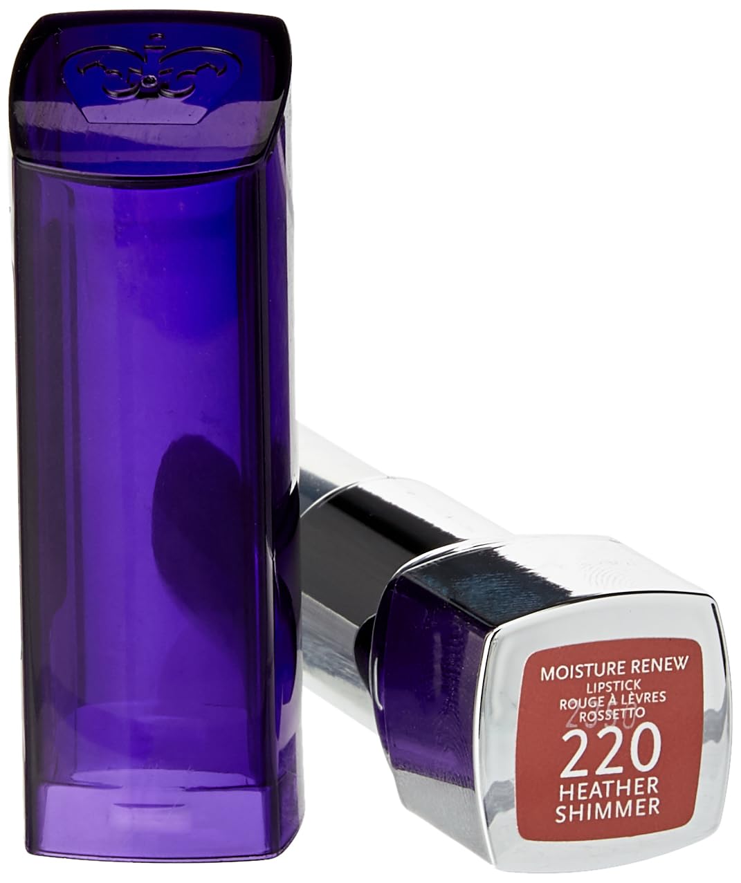 Rimmel London Moisture Renew Lipstick, Heather Shimmer, 0.14 Ounce