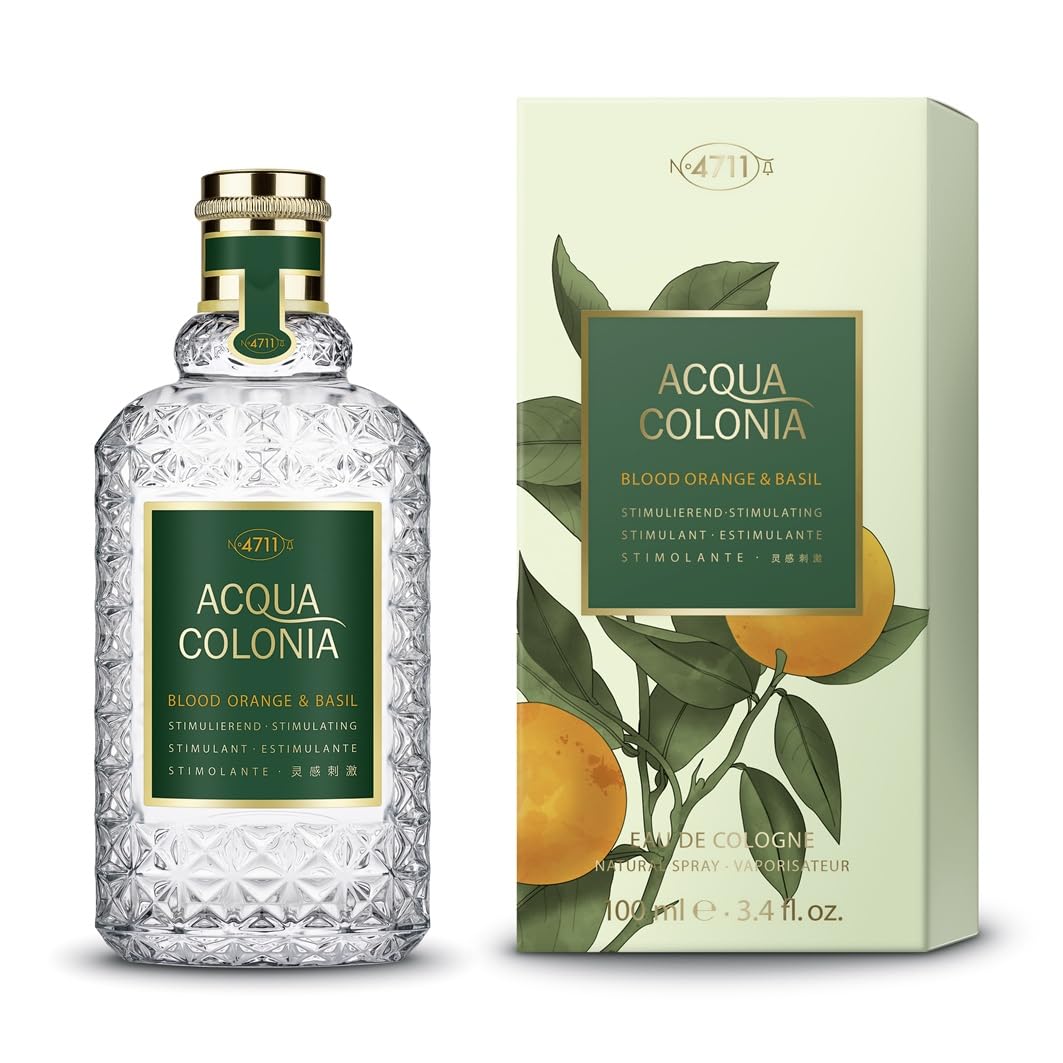 4711 Acqua Colonia - Blood Orange And Basil By Muelhens For Women - 3.4 Oz Edc Spray