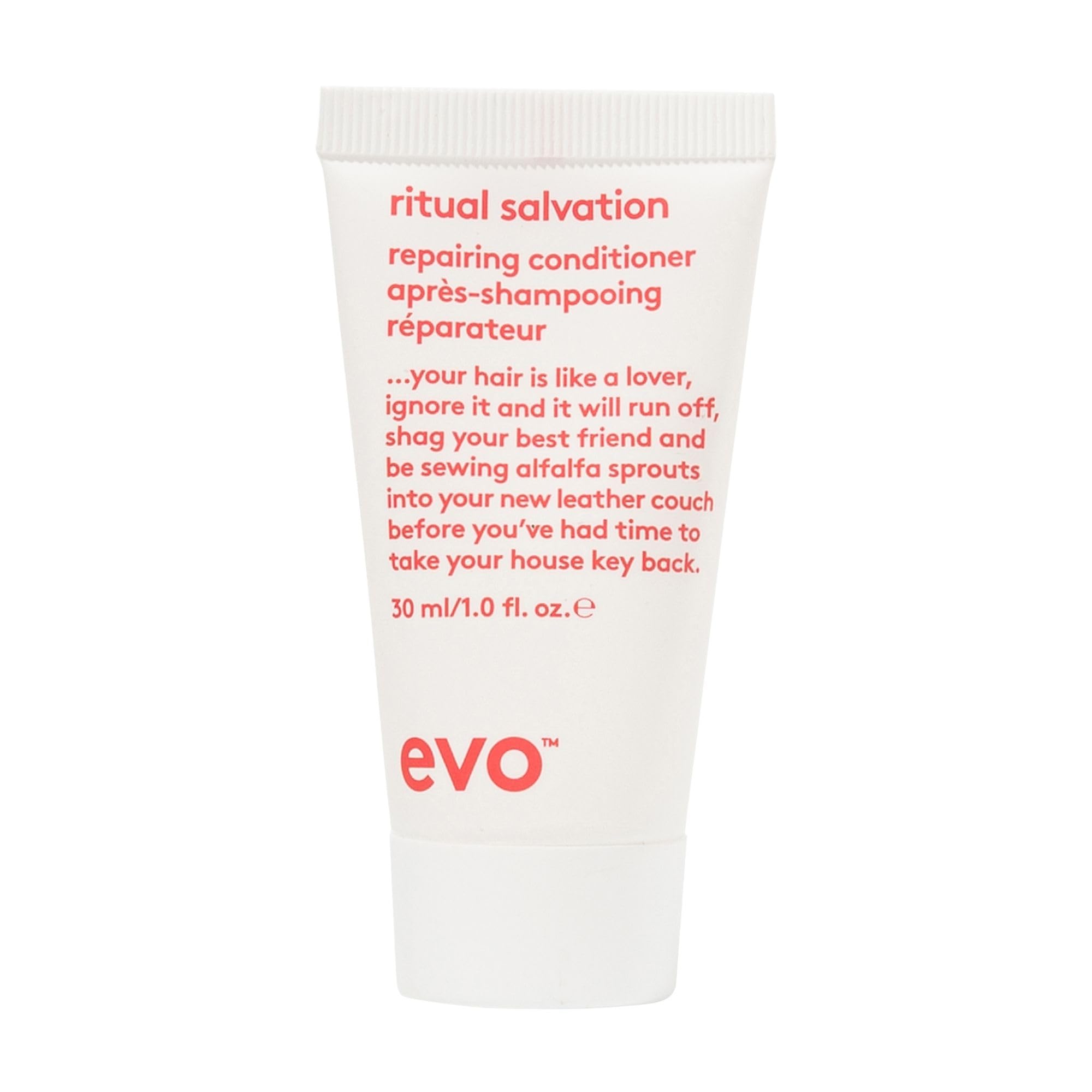 EVO Ritual Salvation Repairing Hair Conditioner - Protein Treatment for Damaged & Brittle Hair, Helps Reduce Breakage & Protects