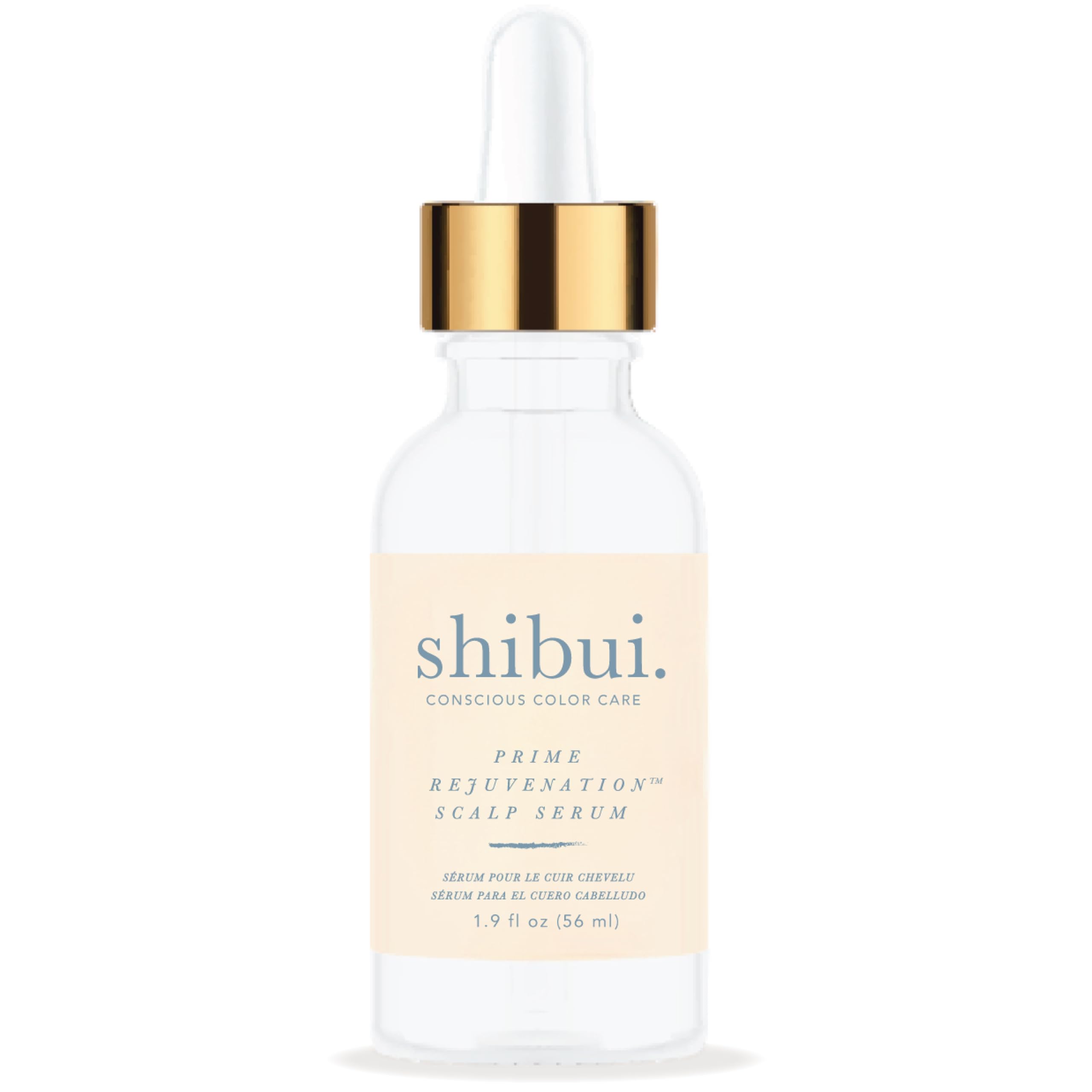 Shibui Prime Rejuvenation Scalp Serum, Soothing Scalp Treatment, 1.9 Fl Oz