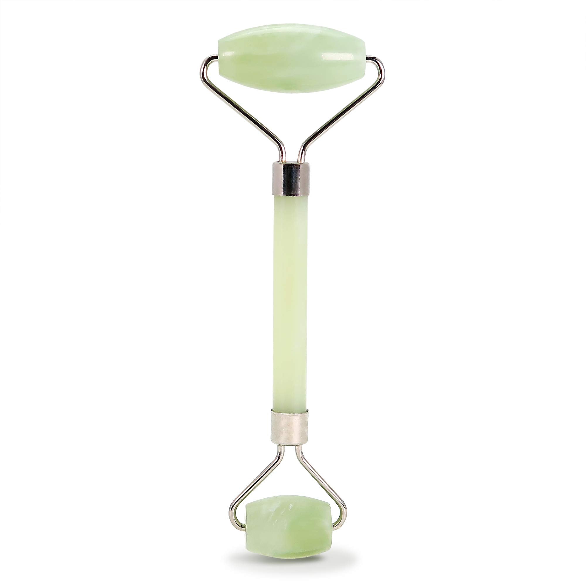 Plum Beauty Jade Roller for Face - Improves Skin Tone and Blood Circulation - Skin Care Face Roller Reduces Under-Eye Puffiness