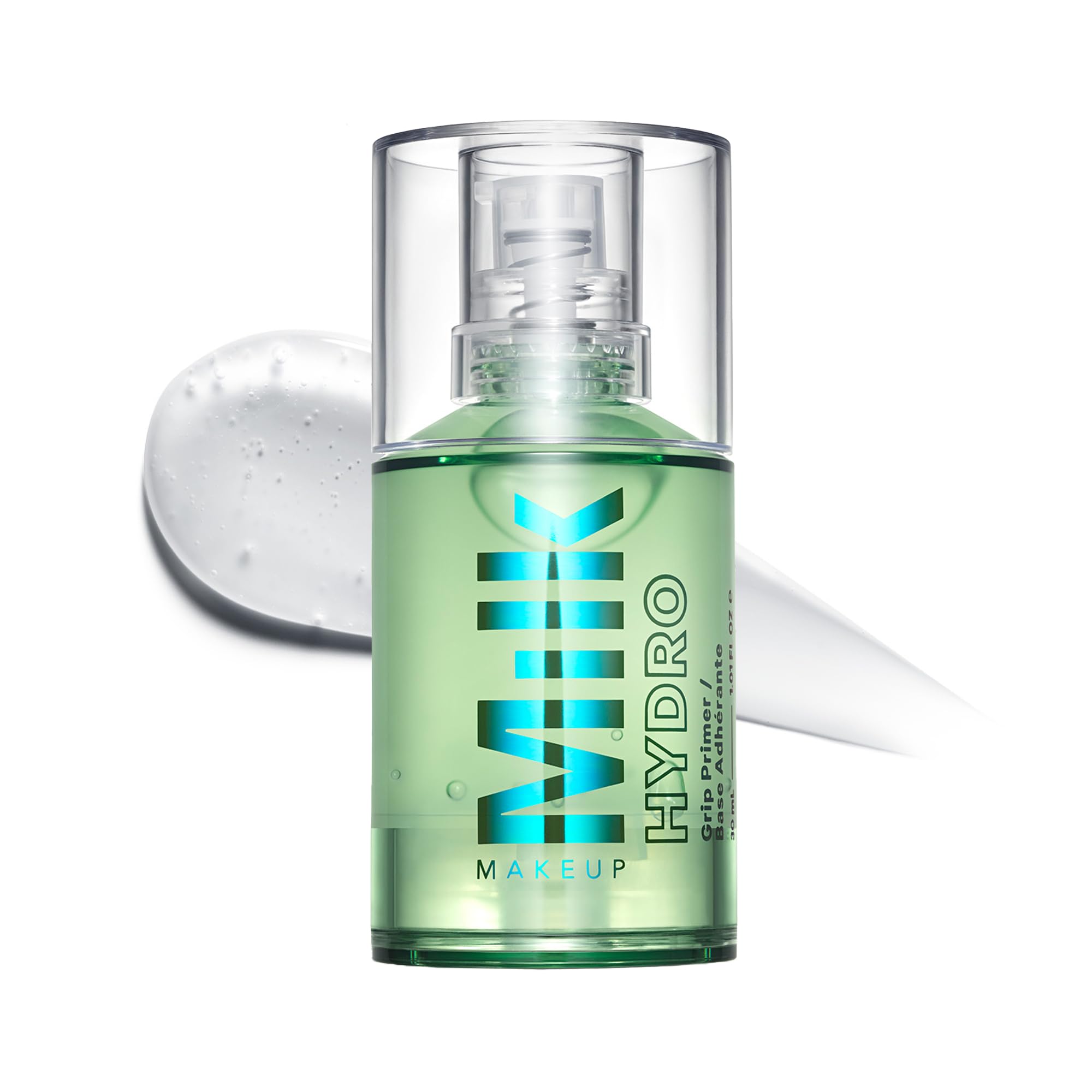 Milk Makeup Hydro Grip Primer with Hyaluronic Acid + Niacinamide - Hydrating Face Primer Grips Makeup for Up to 12 Hours - Silic