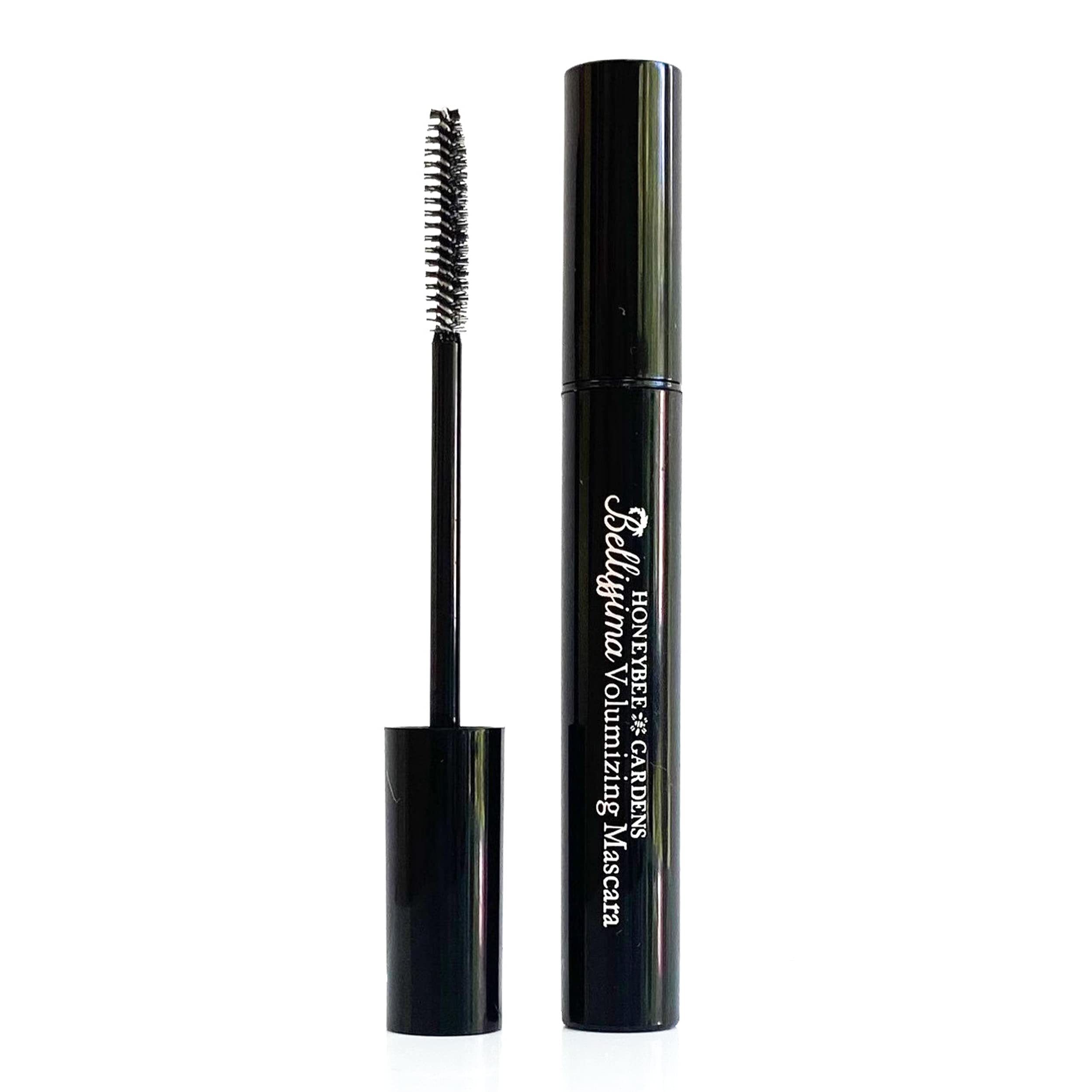 Honeybee Gardens Bellissima Volumizing Mascara In Black Lace, Lightweight And Bold, Non-Smudging, Vegan, Gluten-Free, Cruelty-Fr