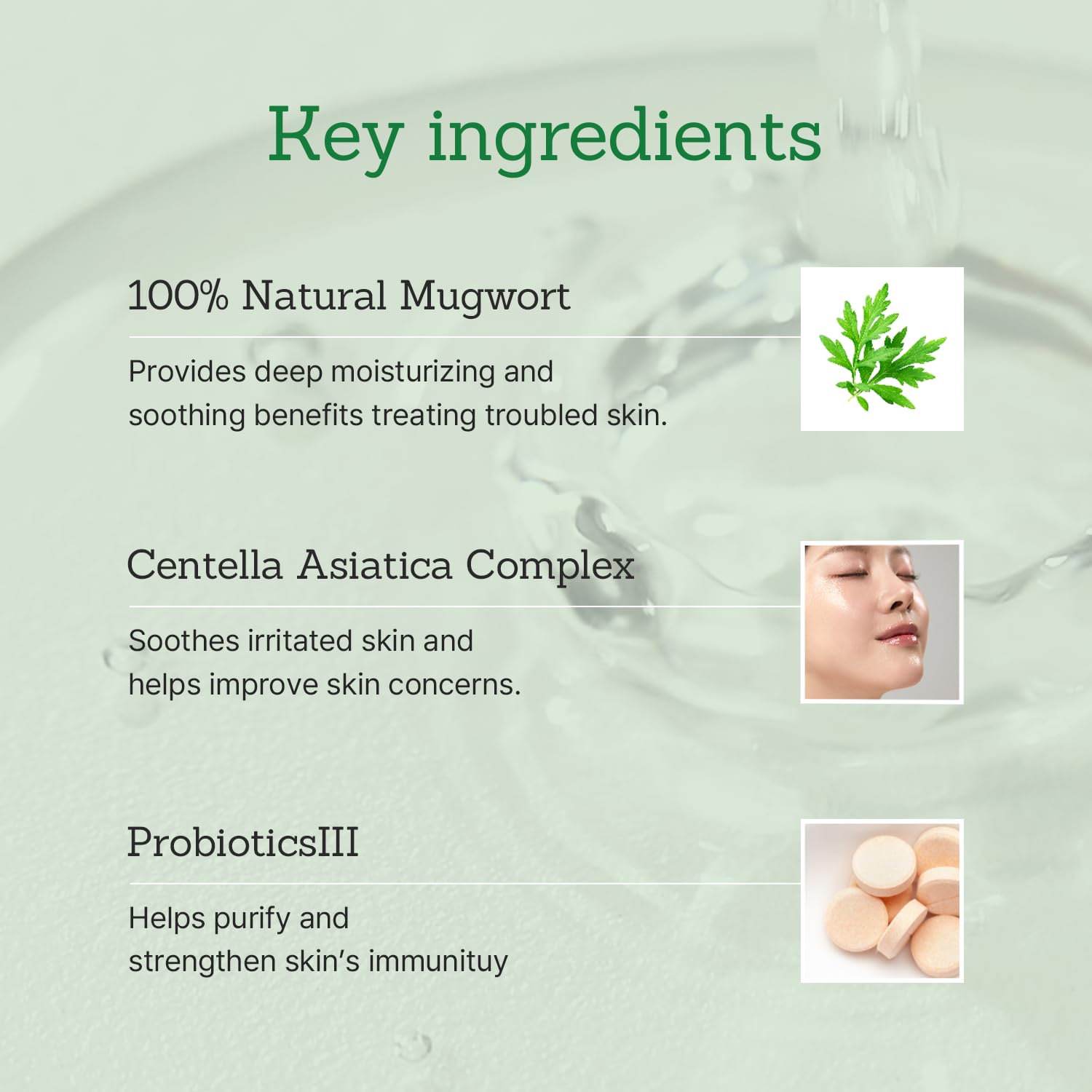 Mugwort Super Calming Toner - Korean Hydrating Toner For Face, Purifying Mugwort Essence, Soothing, Calming, Refreshing Facial T