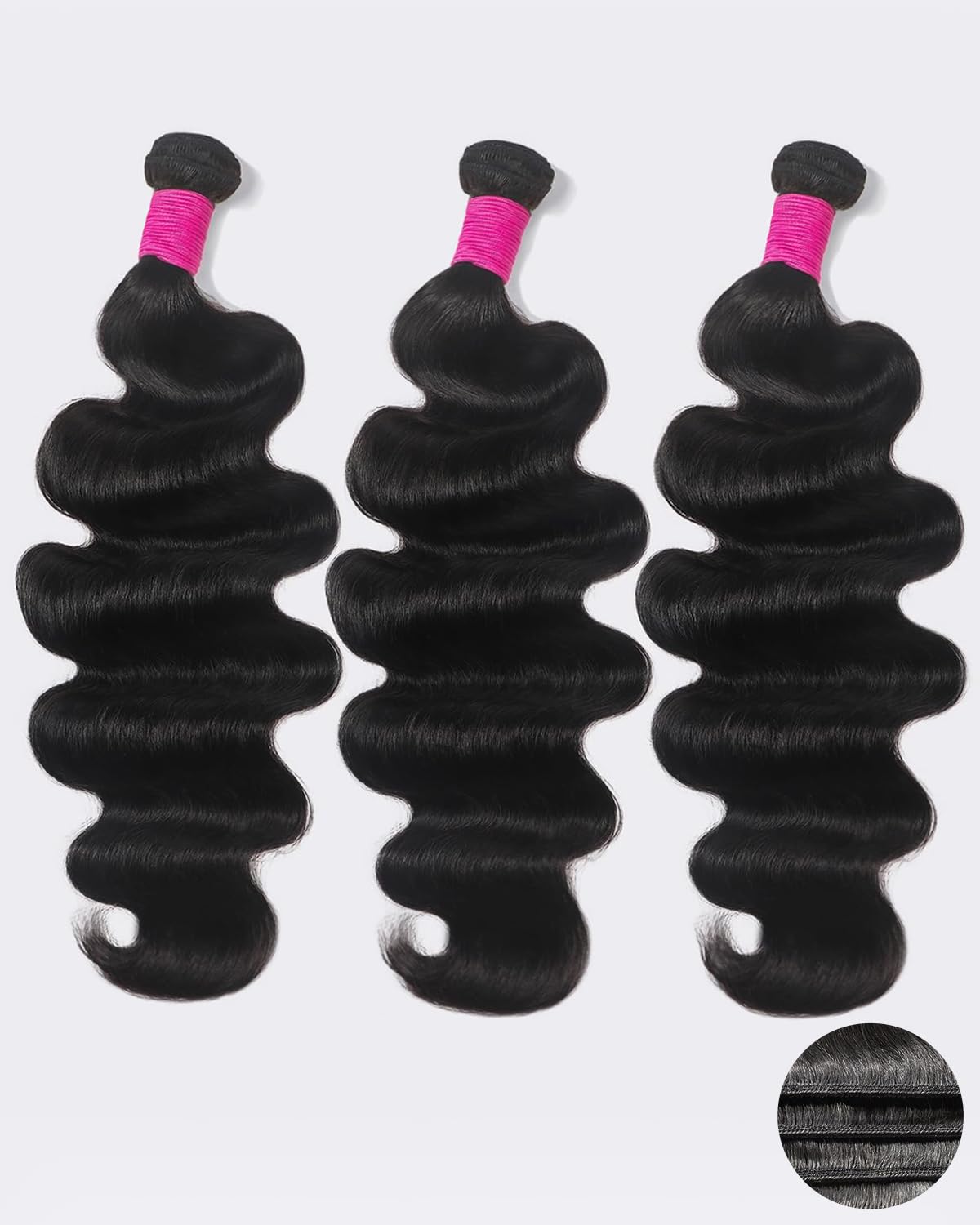 SUPERLOOK 12A Brazilian Virgin Human Hair Bundles 16 18 20 Inch Body Wave Bundles Human Hair 100% Unprocessed 3 Bundles Weave Ha