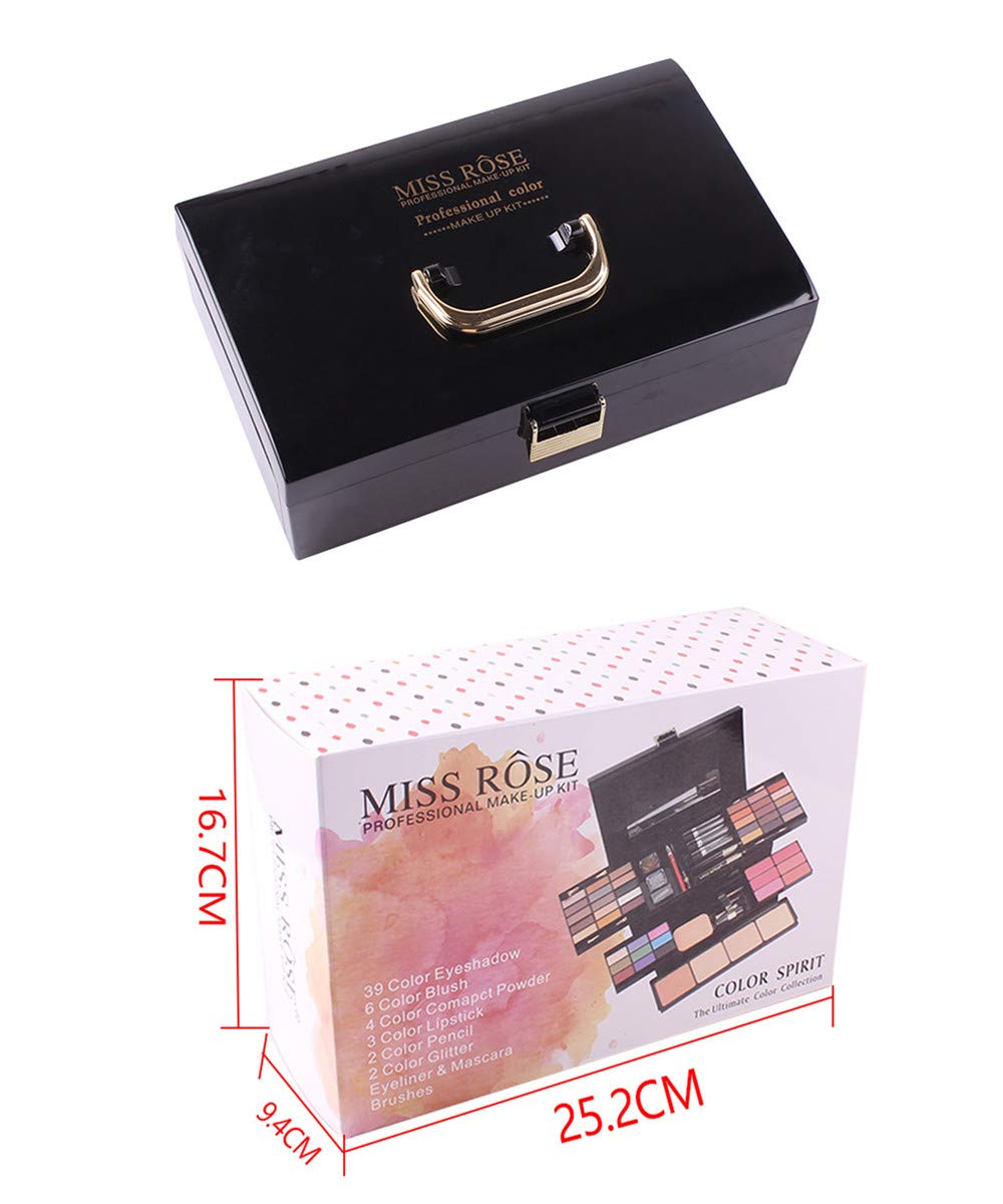 Fantasyday 54 Colors All In One Makeup Gift Set Holiday Birthday Beauty Cosmetic Essential Starter Bundle Include 39 Eyeshadow P