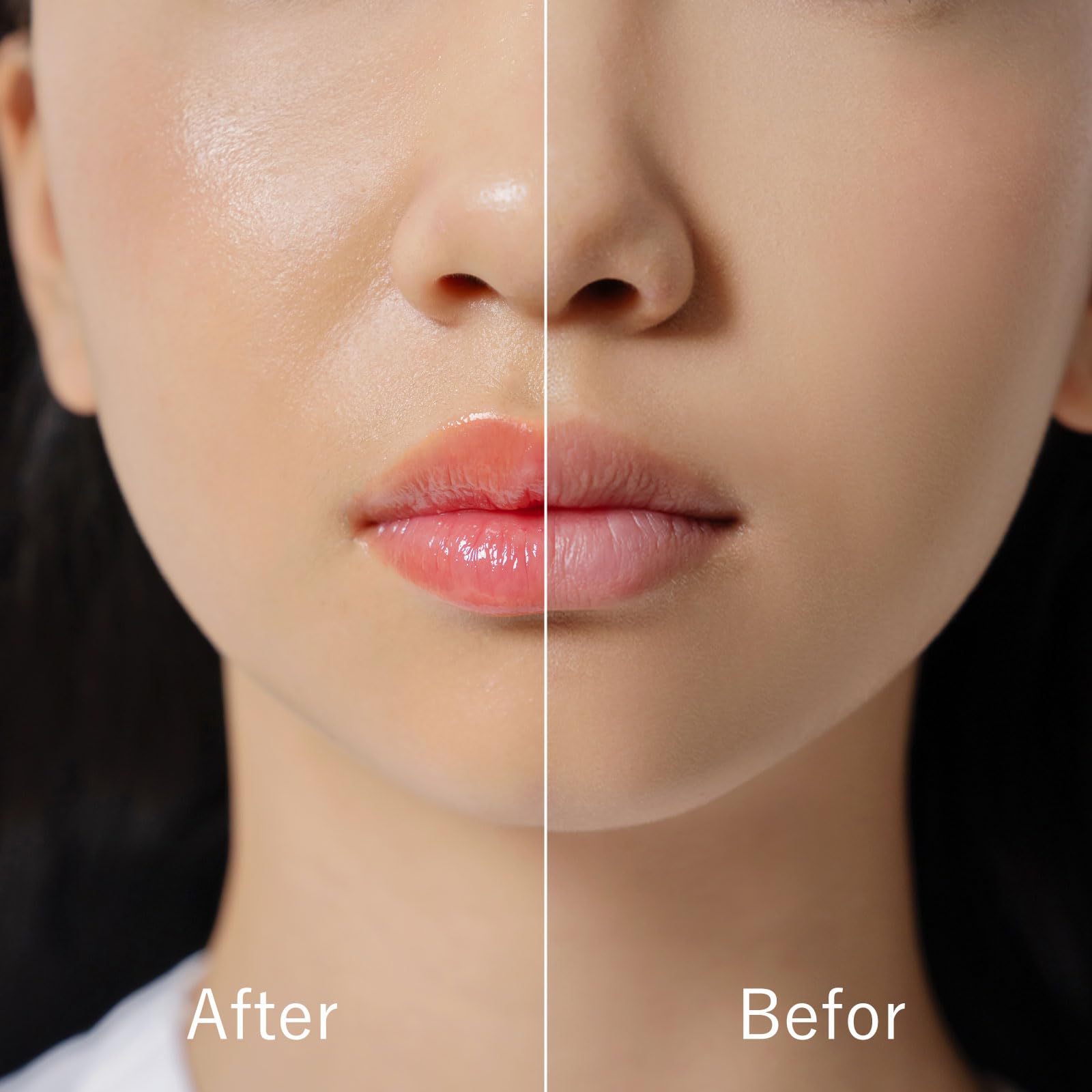 Lip Butter - Lipsafer Color Balm Reddish, Nourishing Lip Care with Cupuau Seed Oil & Camellia Oil, Petrolatum-Free, Dye-Free, Fr