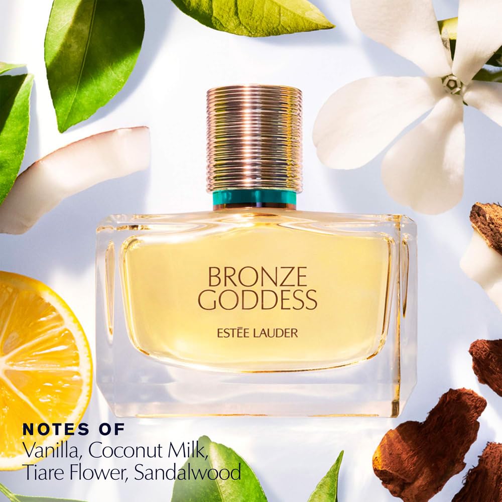 Est  E Lauder Bronze Goddess Eau Frache Spray With Notes Of Tiare Flower, Creamy Coconut, Amber, Sandalwood & Vanilla | Women'S