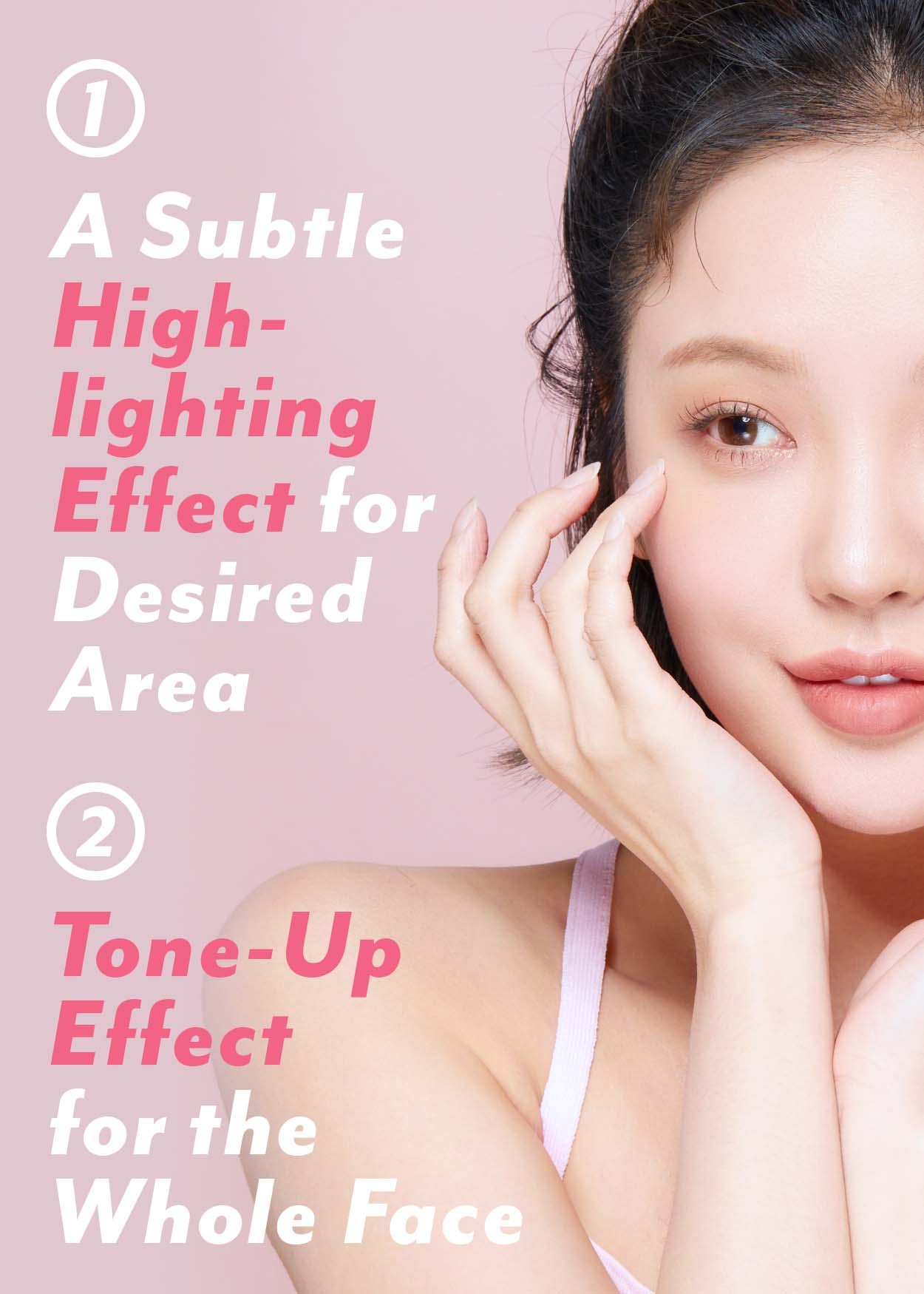 I'M Meme Compact - Tone-Up Pact | Korean Pressed Powder For Pink Blur Effect, With Calamine, Mattify Skin, Setting Powder For Ma