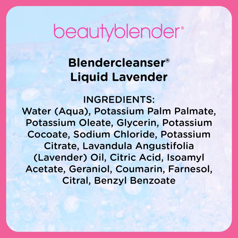 beautyblender Liquid Beauty Blender Cleanser for Cleaning Makeup Sponges, Brushes & Applicators, 5 oz. Vegan, Cruelty Free and M