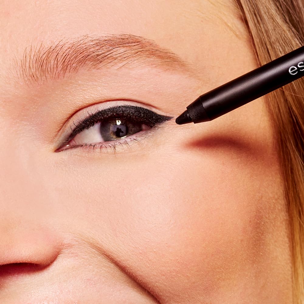 Essence  Stay & Play Gel Eyeliner  Super Soft Gel-Like Texture  Waterproof & Longlasting  Vegan & Cruelty Free (Black Raven)