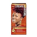 Creme of Nature Exotic Shine Hair Color With Argan Oil from Morocco, 6.2 Burgundy Blaze, 1 Application