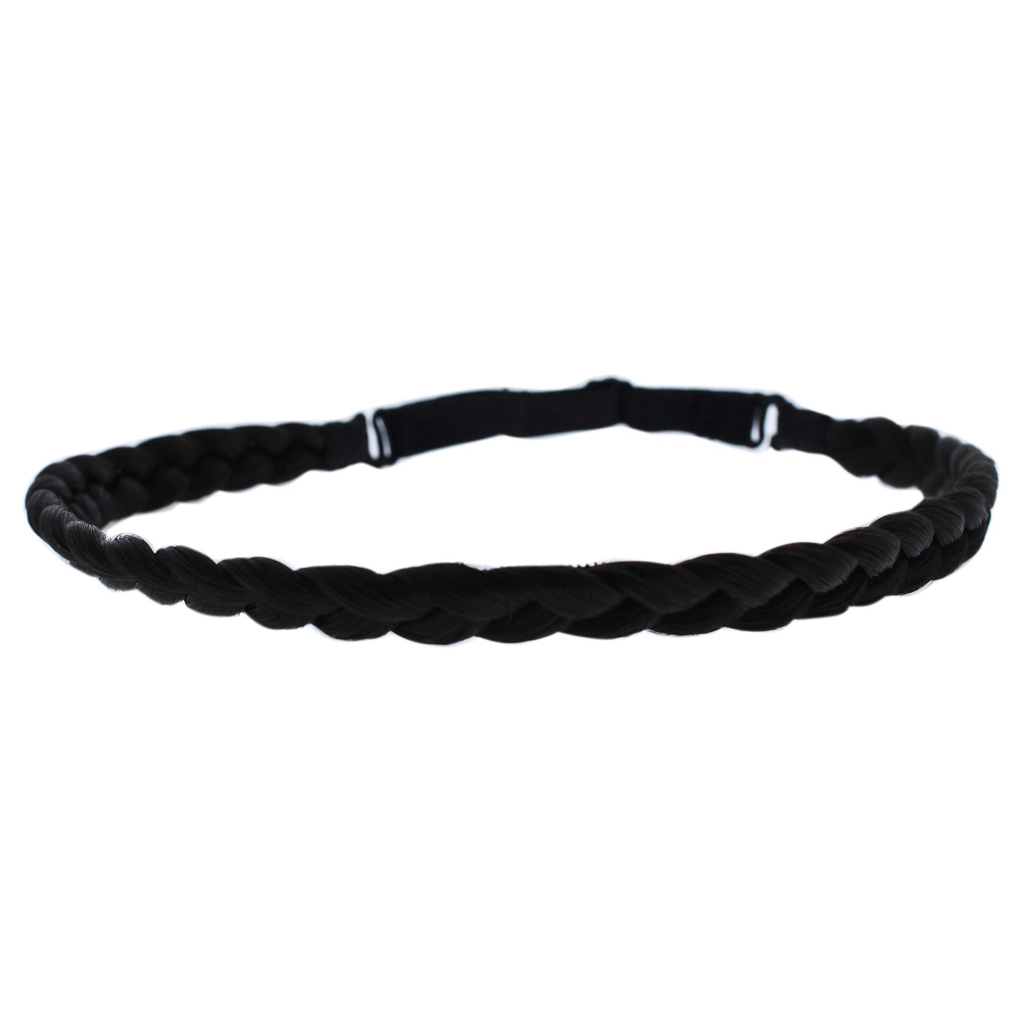 Hairdo French Braid Band Synthetic Hairpiece (R4 Midnight Brown)