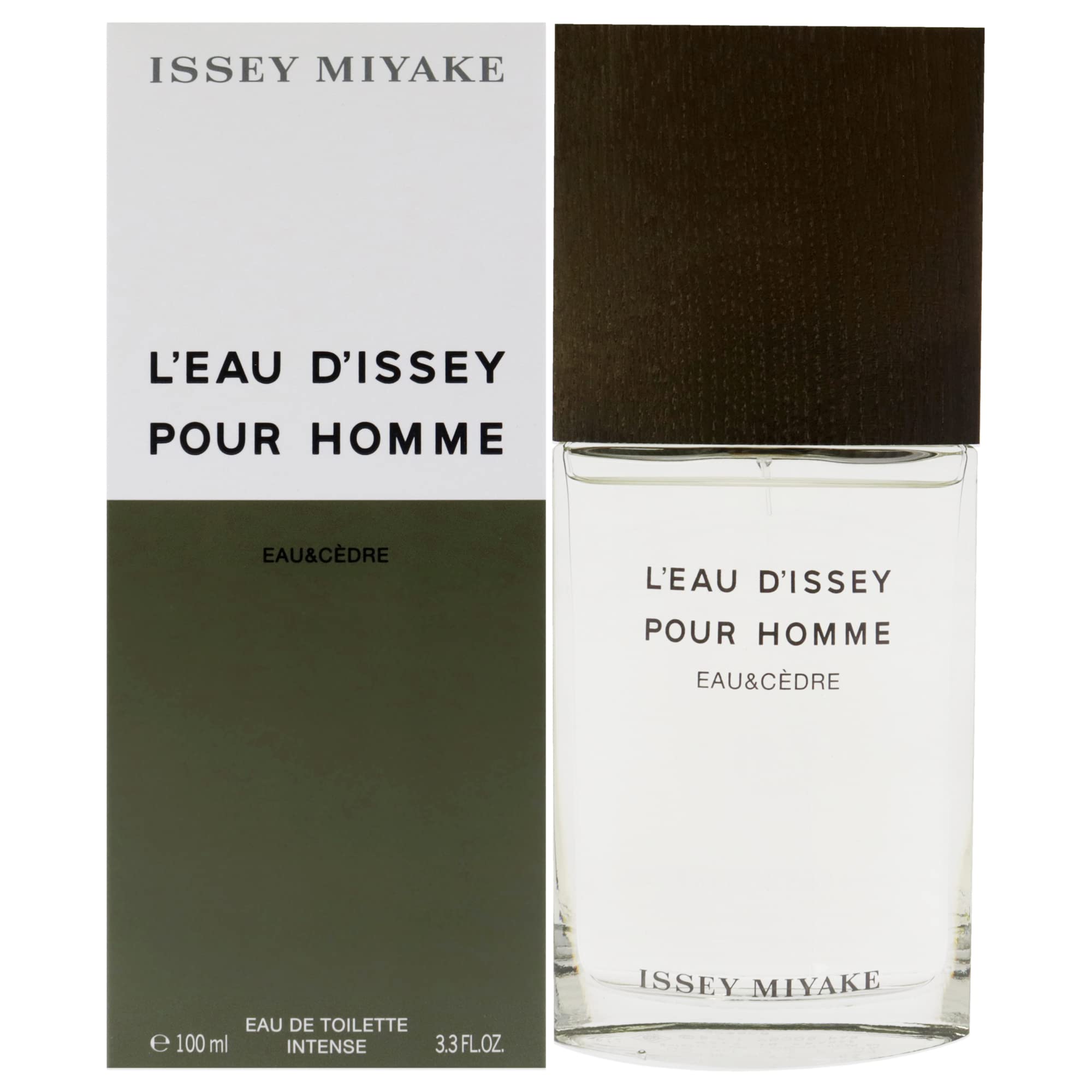 Issey Miyake Leau Dissey Eau And Cedre Edt Intense Spray Men 33 Oz