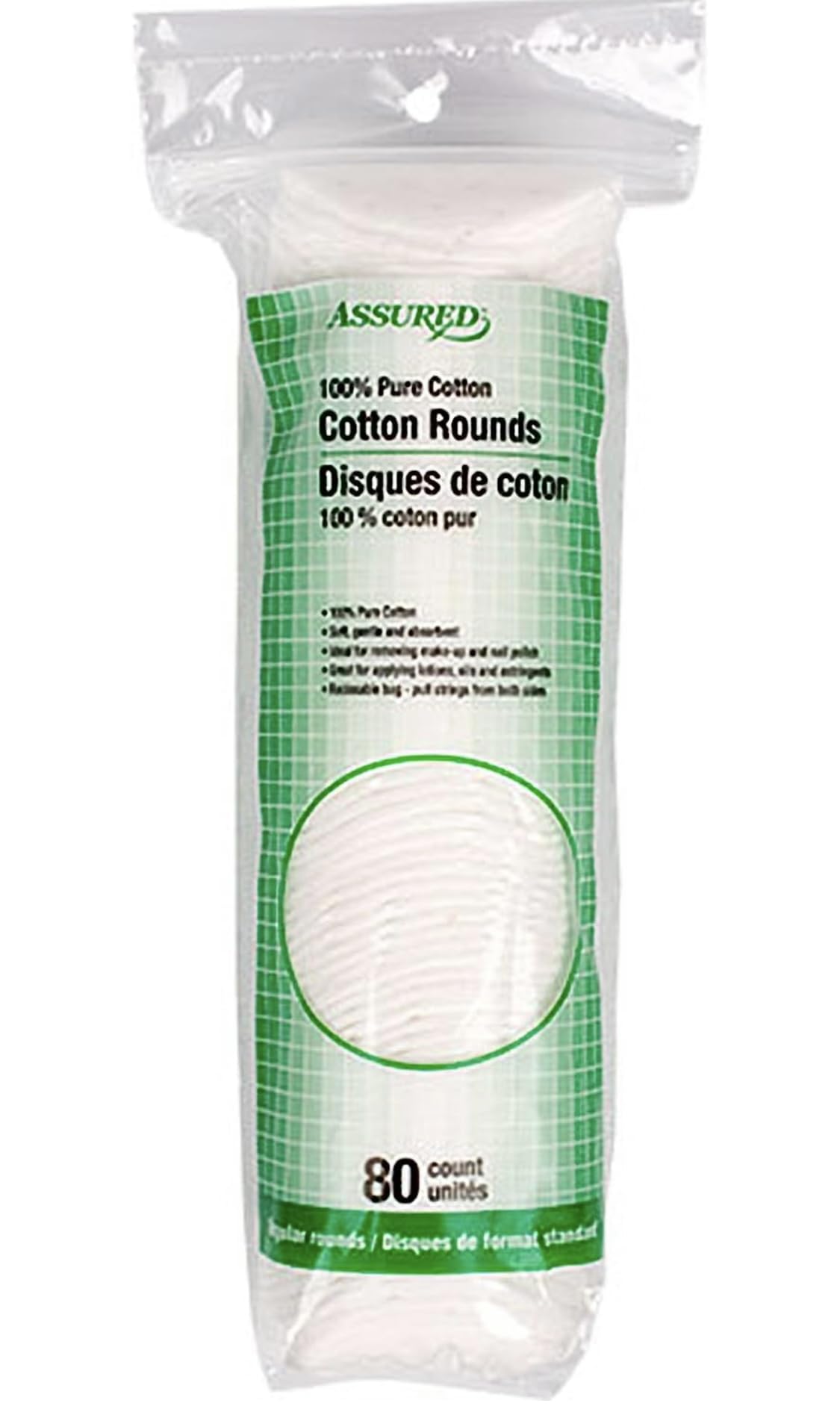 Assured Cotton Rounds 2-PCK