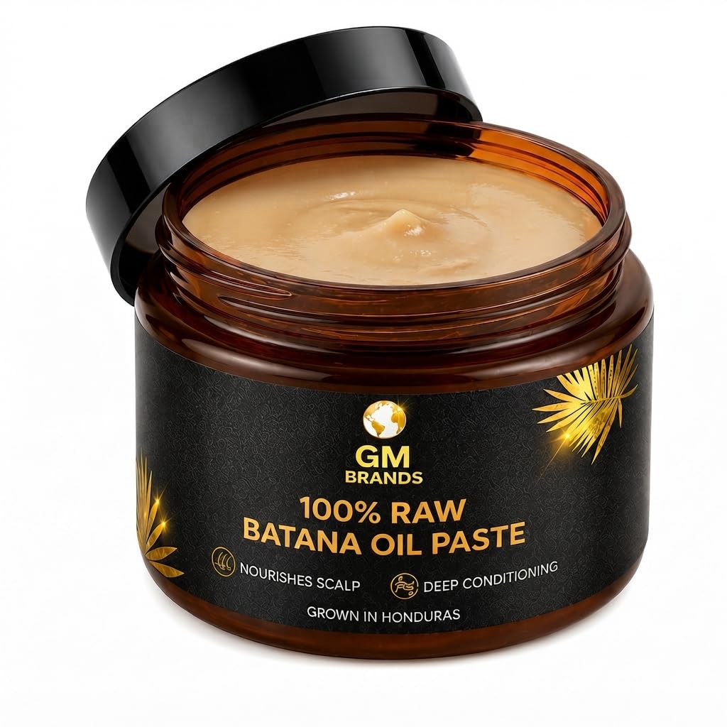 GM BRANDS 100% Raw Batana Oil Paste for Fuller, Thicker, and Dry Hair