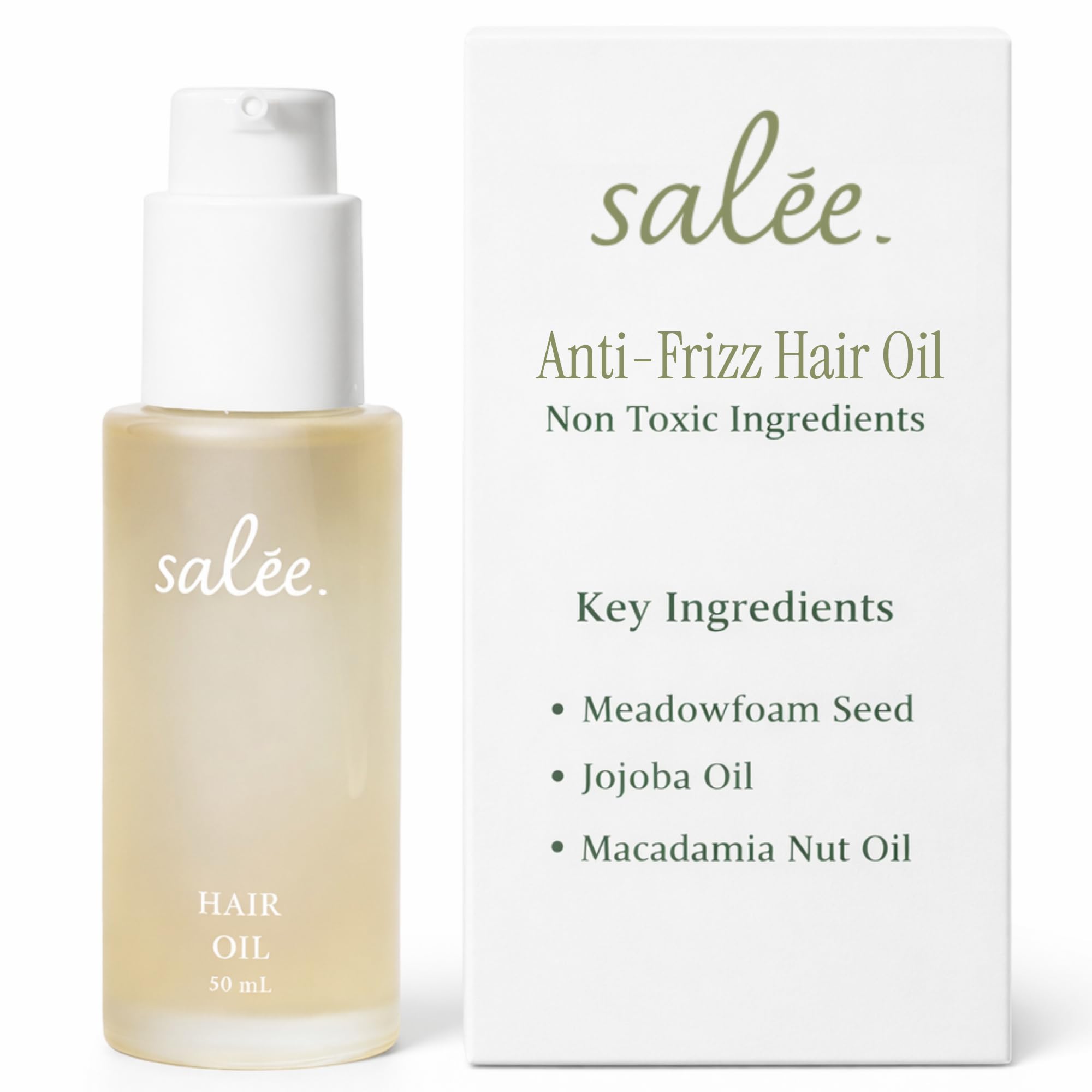 SALEE. Sale Hair Oil + Serum | For Curly, Dry & Wavy/Straight Hair Hydrating, AntiFrizz, Scalp & Hair Health & More
