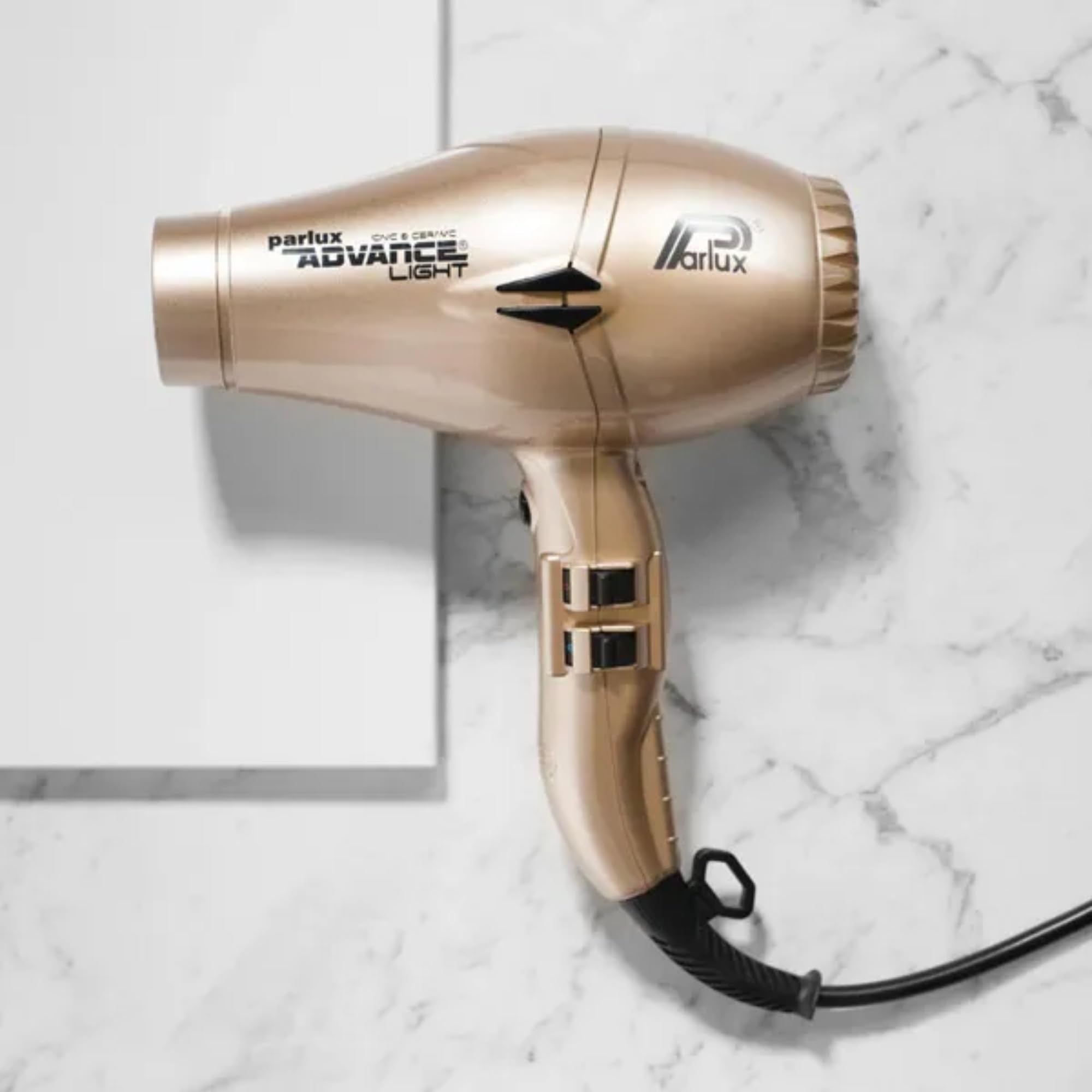 Parlux Advance Light Ceramic and Ionic Hairdryer, Gold