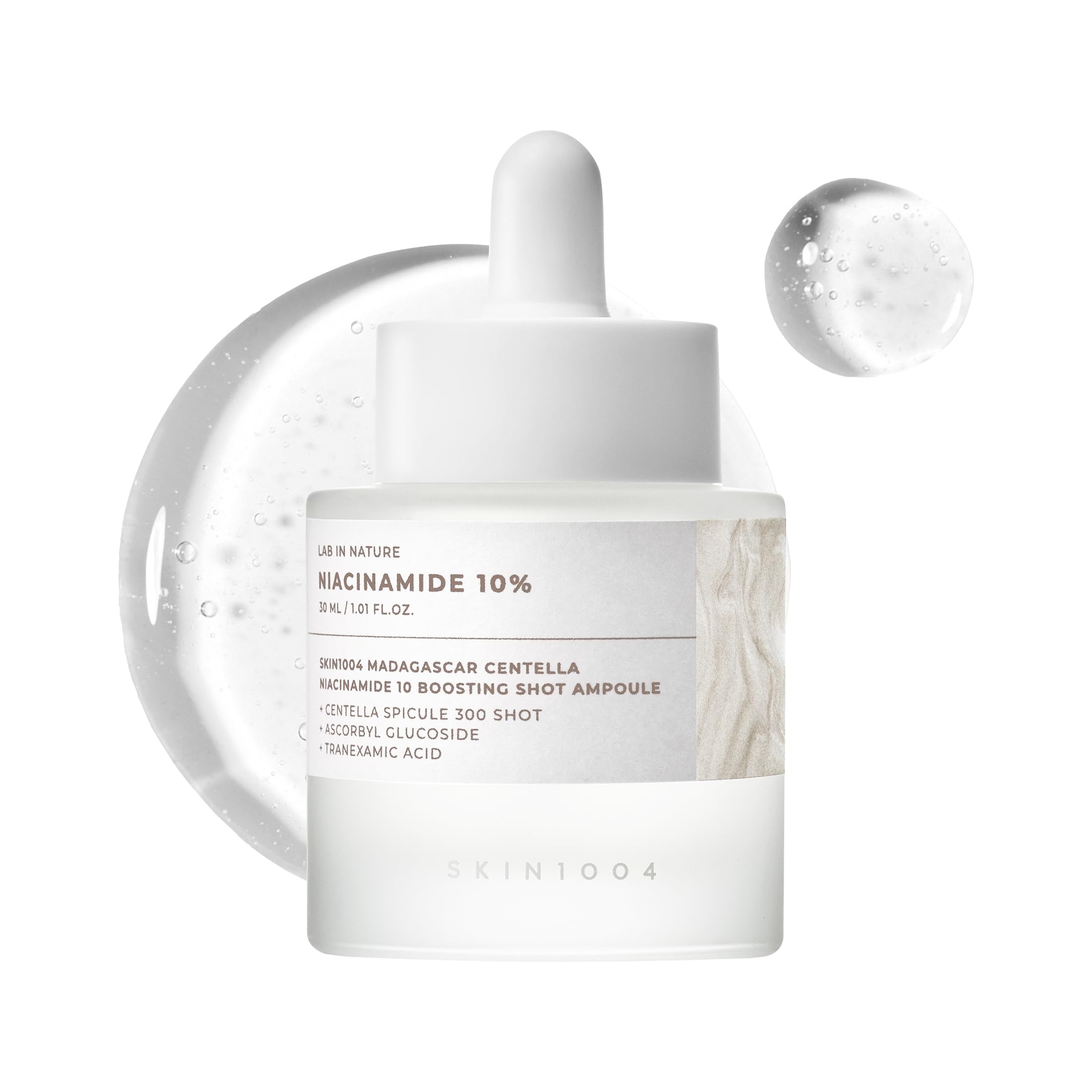 SKIN1004 Niacinamide 10% Boosting Shot Ampoule, Niacinamide Spicule Serum for Face, Facial Ampoule with Tranexamic Acid, Pore Mi