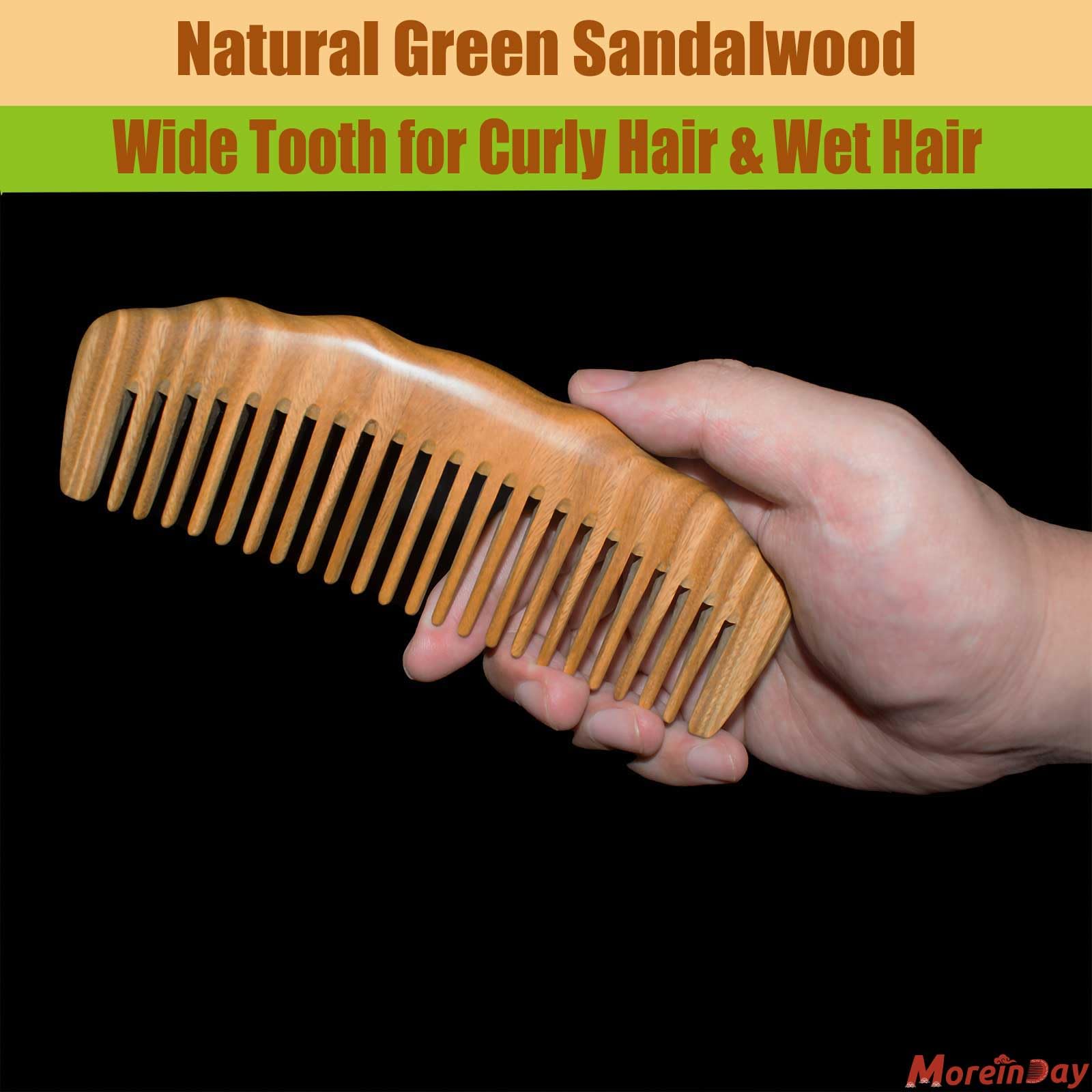 The Moreinday Wooden Comb With Wide Tooth For Women Wood Comb Sandalwood Comb Hair Comb For Men