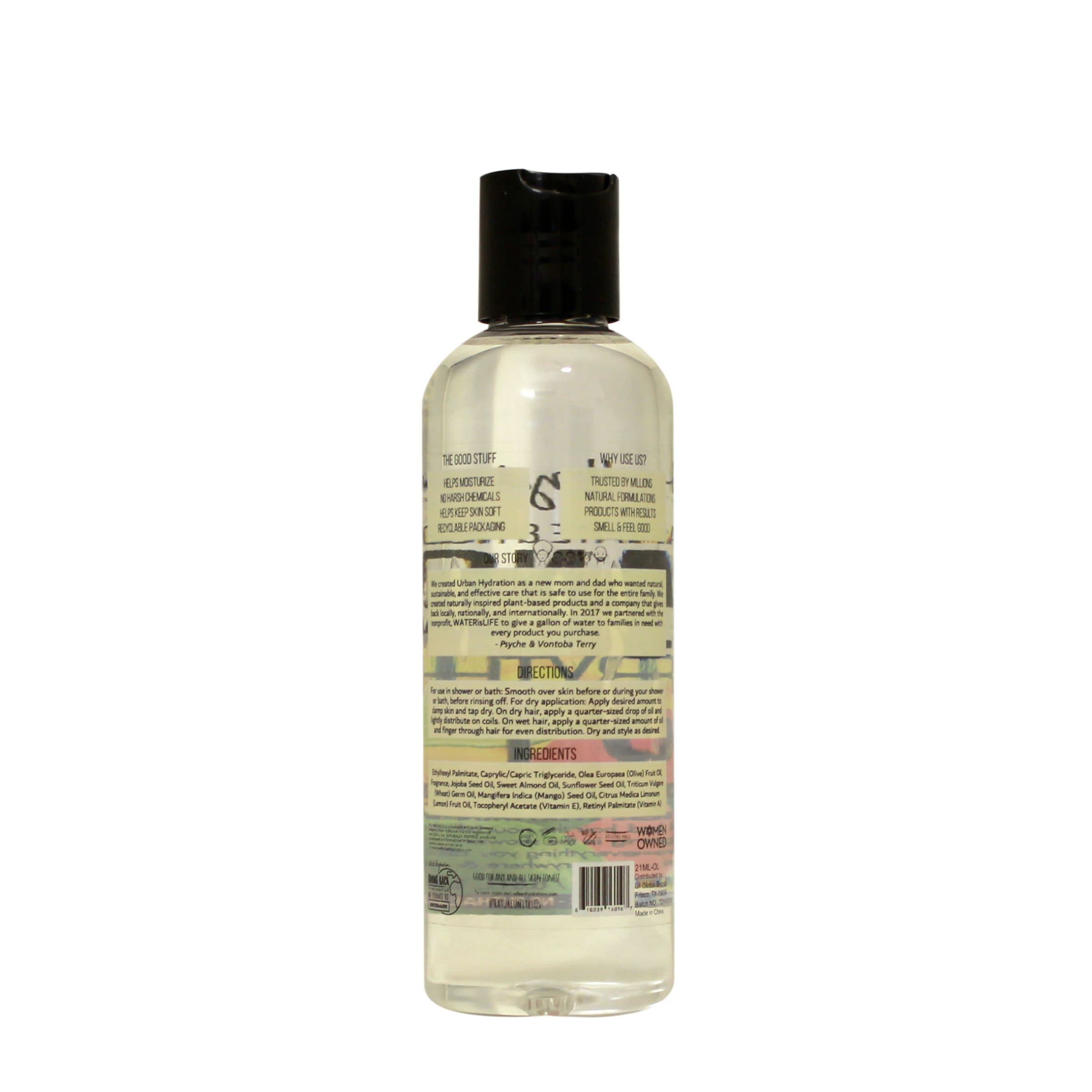 Urban Hydration Rejuvenate & Nourish Mango & Lime Everything Oil | Sulfate, Paraben, Gluten and Dye Free, Anti-Aging, Fights Acn