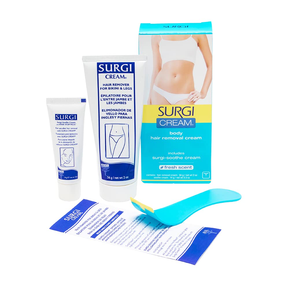 Surgi-Cream Hair Remover for Bikini & Legs 56g/2oz (SURGI82501)