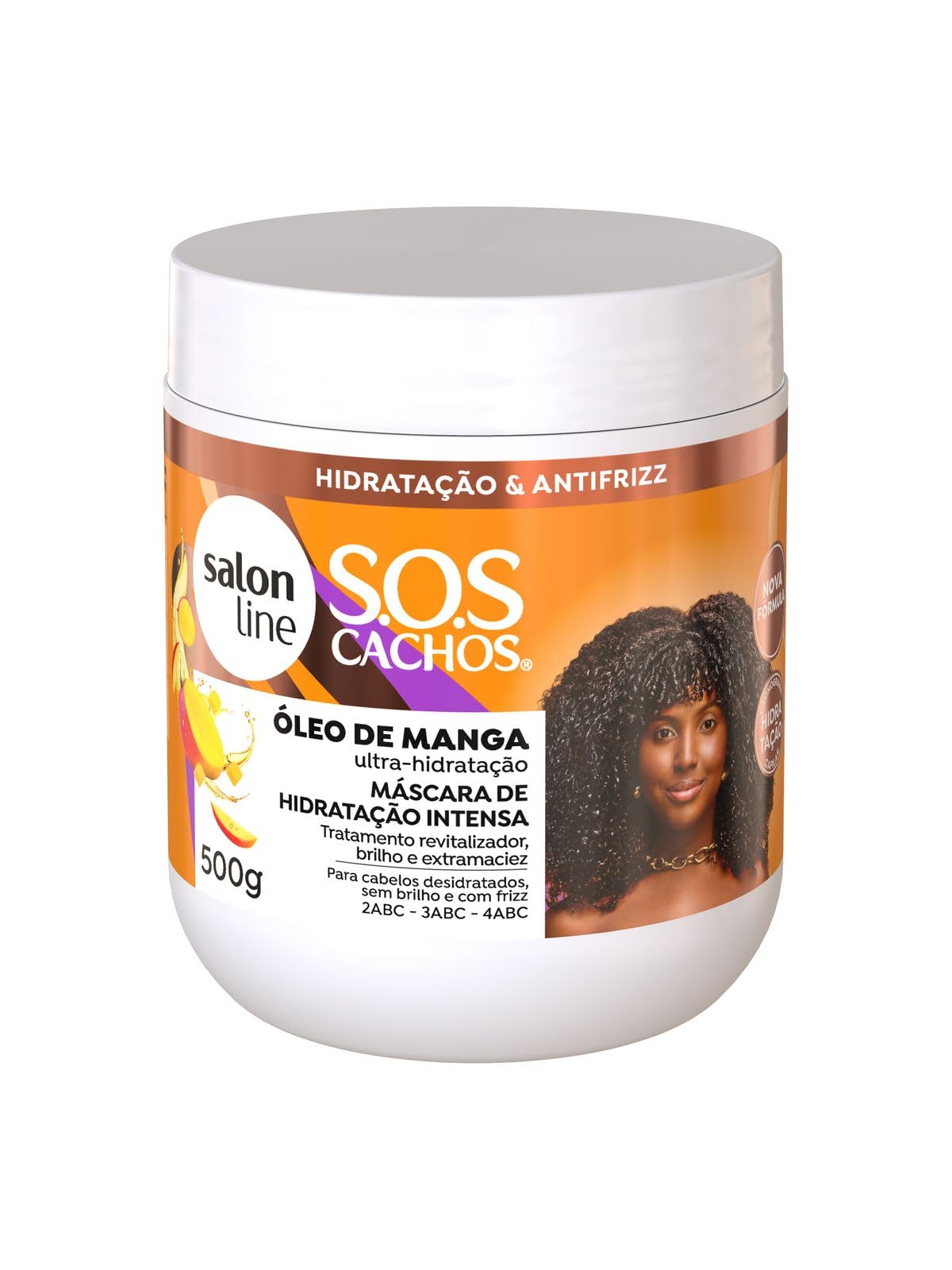 Linha Tratamento (SOS Cachos) Salon Line - Mascara De Hidratacao Intensa 500 Gr - (Salon Line Treatment (SOS Curls) Collection -