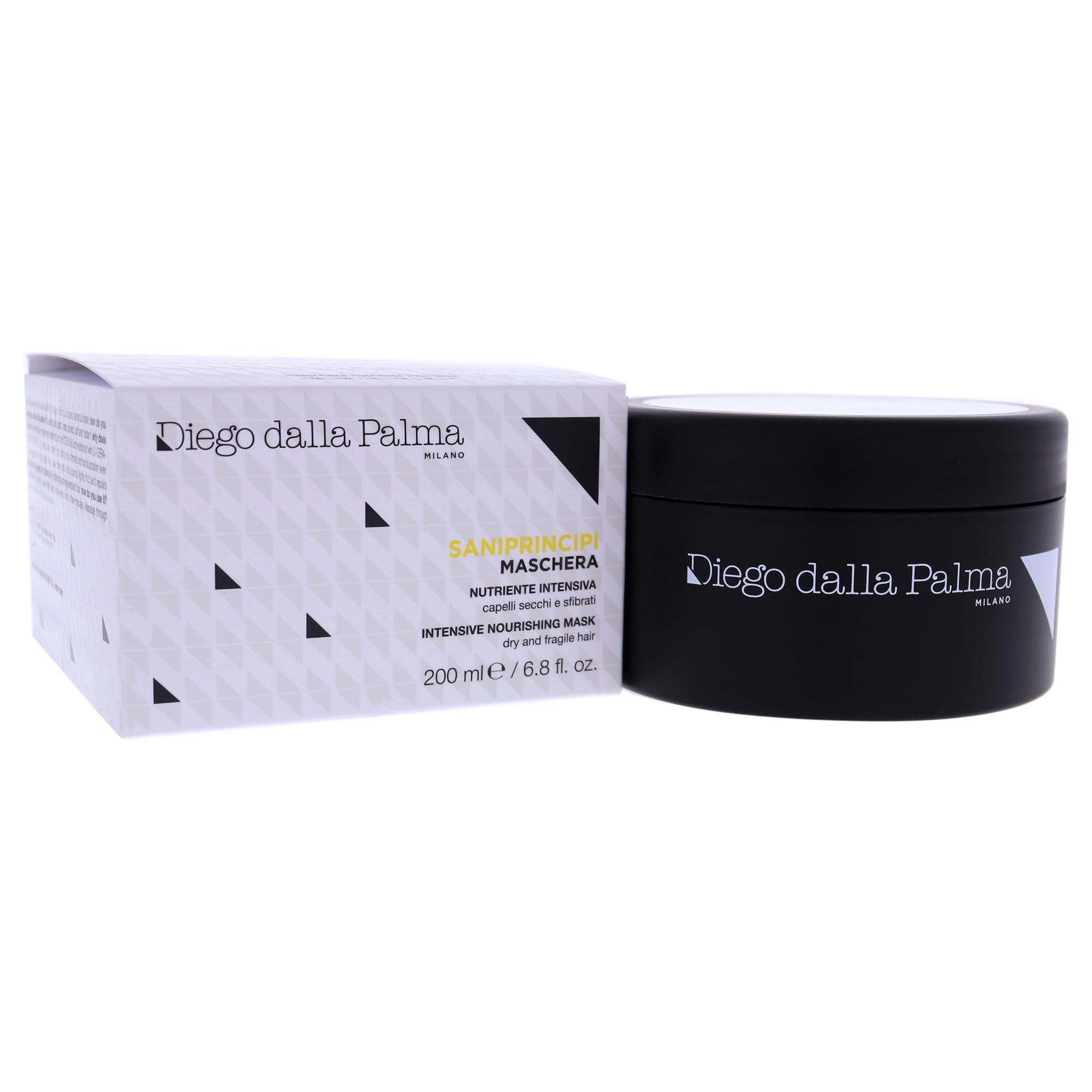 Diego dalla Palma Saniprincipi Intensive Nourishing Hair Mask - Restores Damaged Hair And Split Ends - Deeply Penetrates To Prov