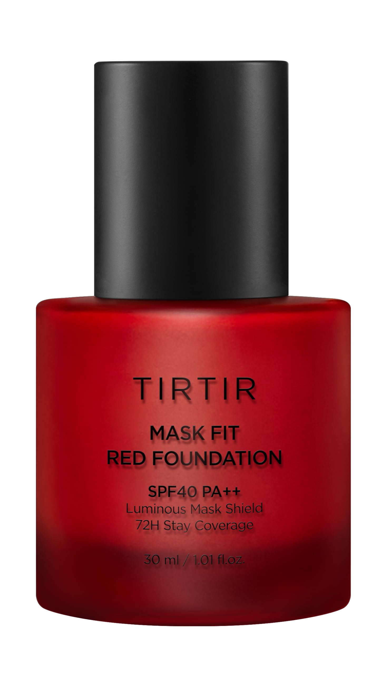 Tirtir Mask Fit Red Foundation | High Coverage, Long-Lasting, Lightweight, Buildable Coverage, Radiant Semi-Matte Finish, All Sk