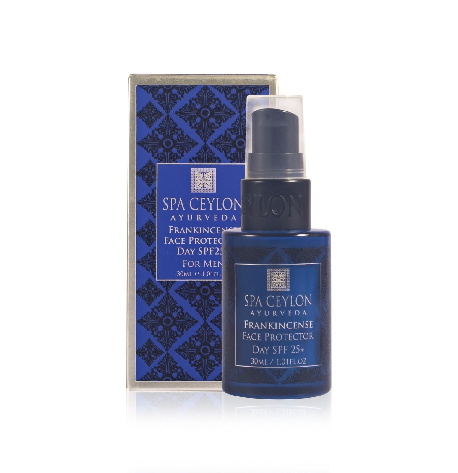 SPA CEYLON Frankincense Face Protector | Daily Face Moisturizer Cream for Men with Day SPF 25+ | Mens Facial Skincare Essential