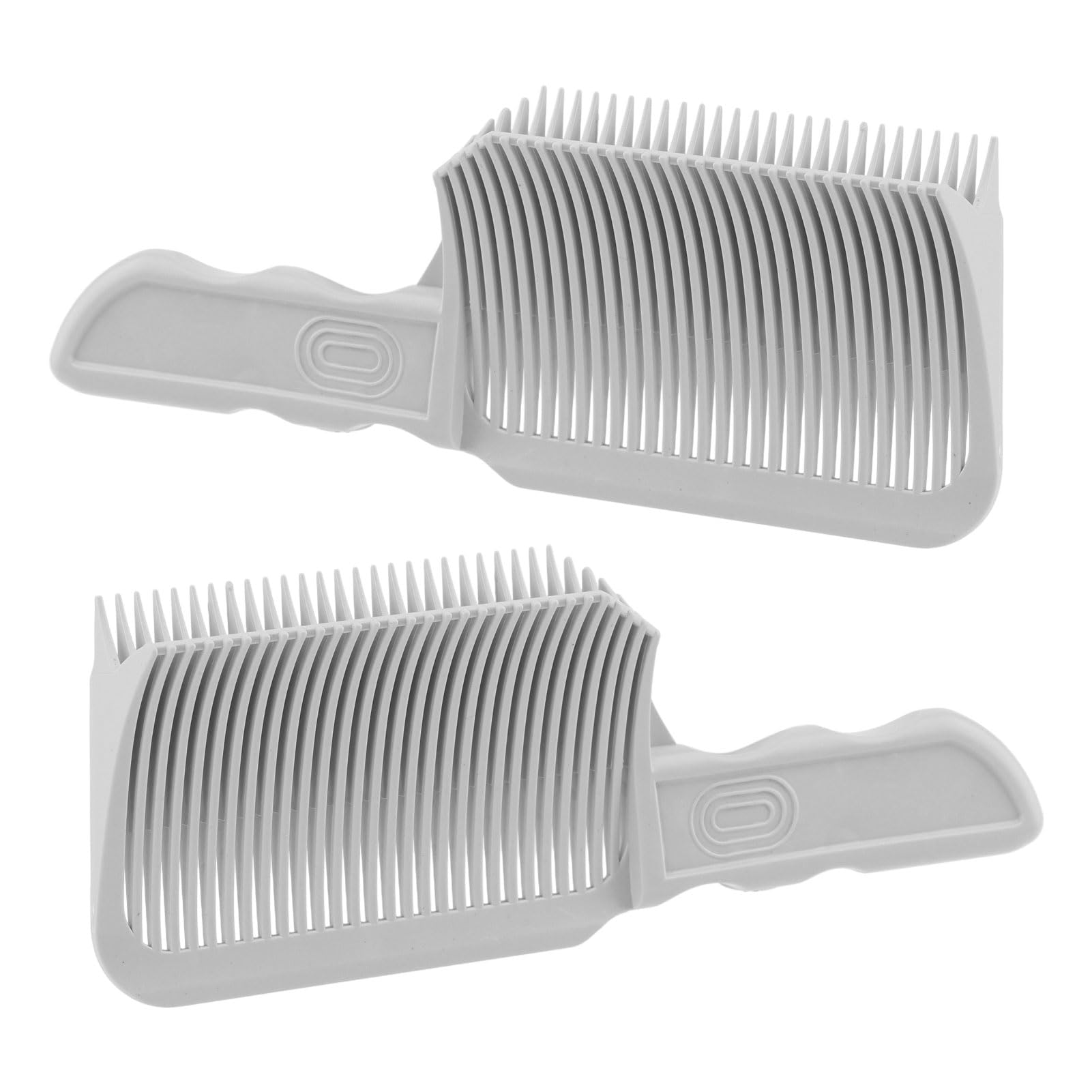 Saycker 2PCS Barber Gradient Positioning Combs, Ergonomic Barber Fade Combs