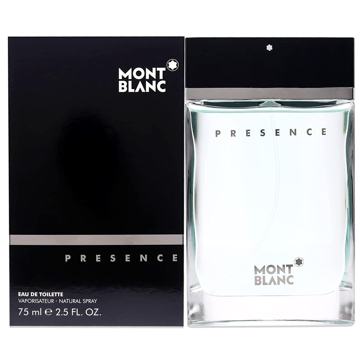 Mont Blanc Presence By Mont Blanc, 2.5 Oz Eau De Toilette Spray For Men