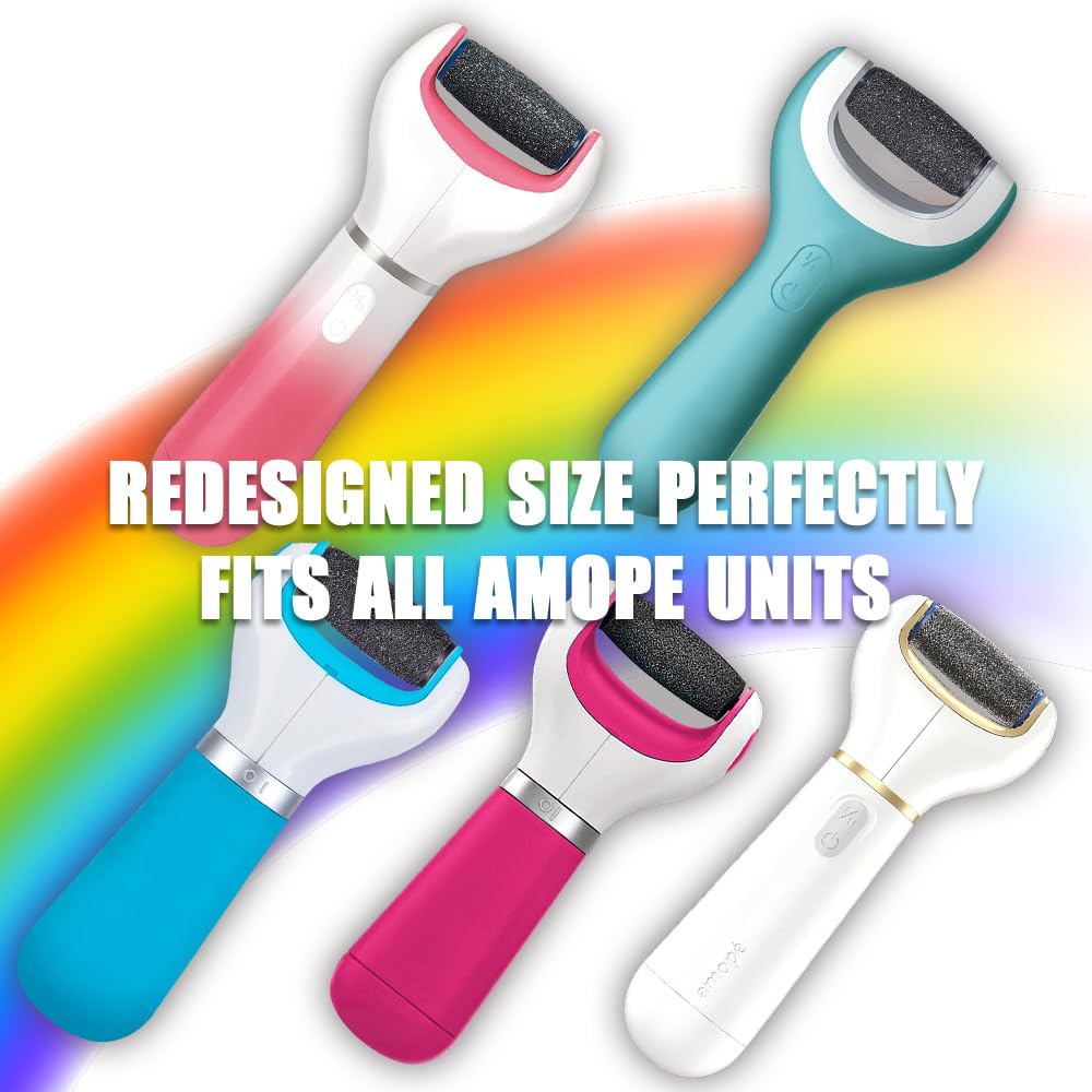 13 Pack Replacement Rollers For Amope Pedi Perfect Refills Electronic Foot File-(6 Extra Coarse& 7 Regular Coarse)