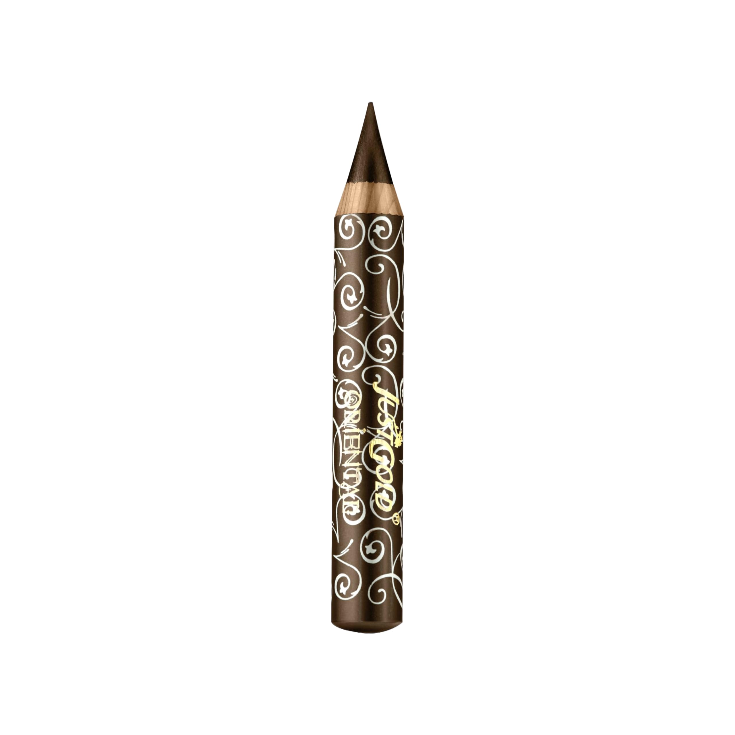 Justgold Oriental Traditional Kohl Kajal One Stroke Smooth Glide Deep Matte Finish Long Stay Suitable For All Eyes (02)