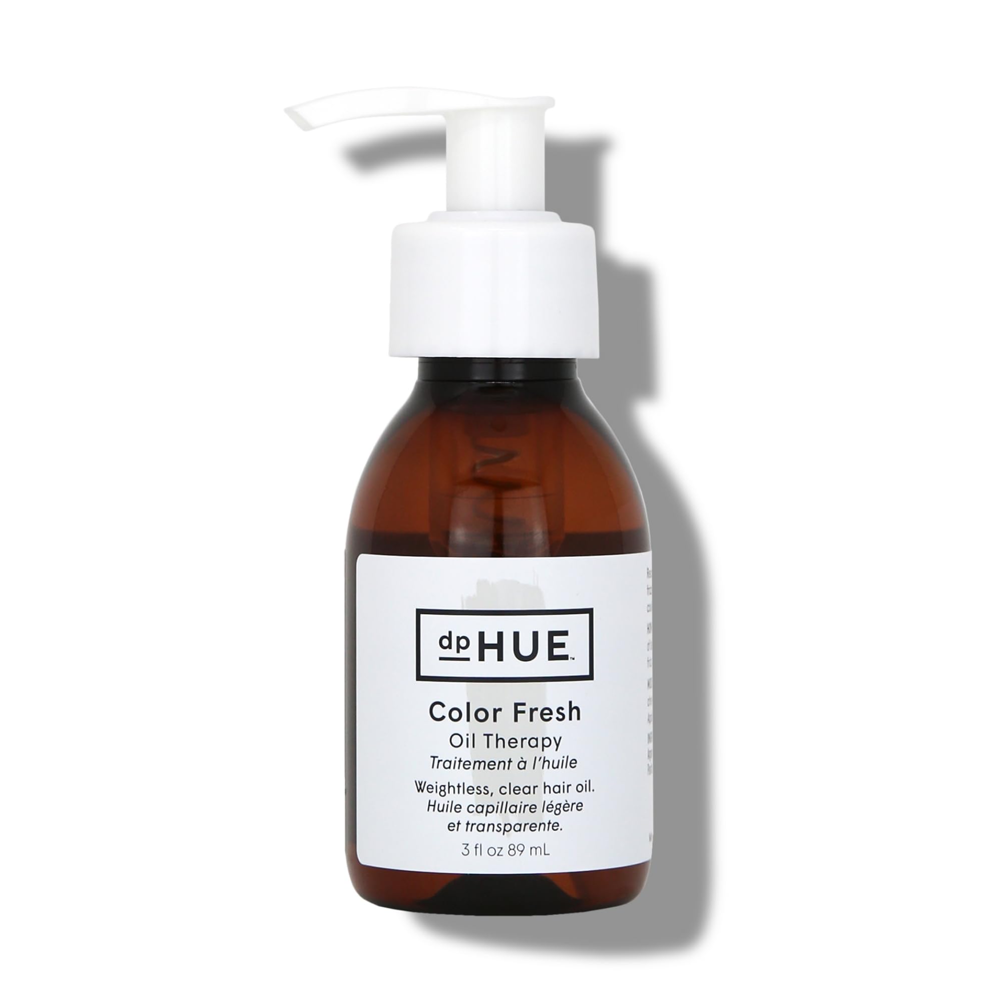 dpHUE Color Fresh Oil Therapy, 3 fl oz - Blend of Argan Oil, Liquid Shea Butter & Vitamins A & E for All Hair Colors & Types - W