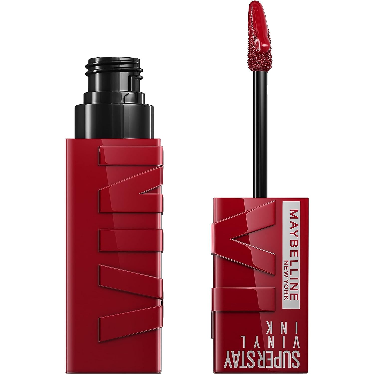 Maybelline Super Stay Vinyl Ink Longwear No-Budge Liquid Lipcolor Makeup, Highly Pigmented Color and Instant Shine, Lippy, Cranb