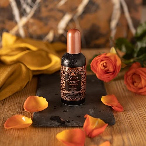 Tesori D'Oriente Hammam Flower Perfumes For Women, Eau De Toilette, Womens Fragrances, Elegant Aroma Composition With Blend Of R