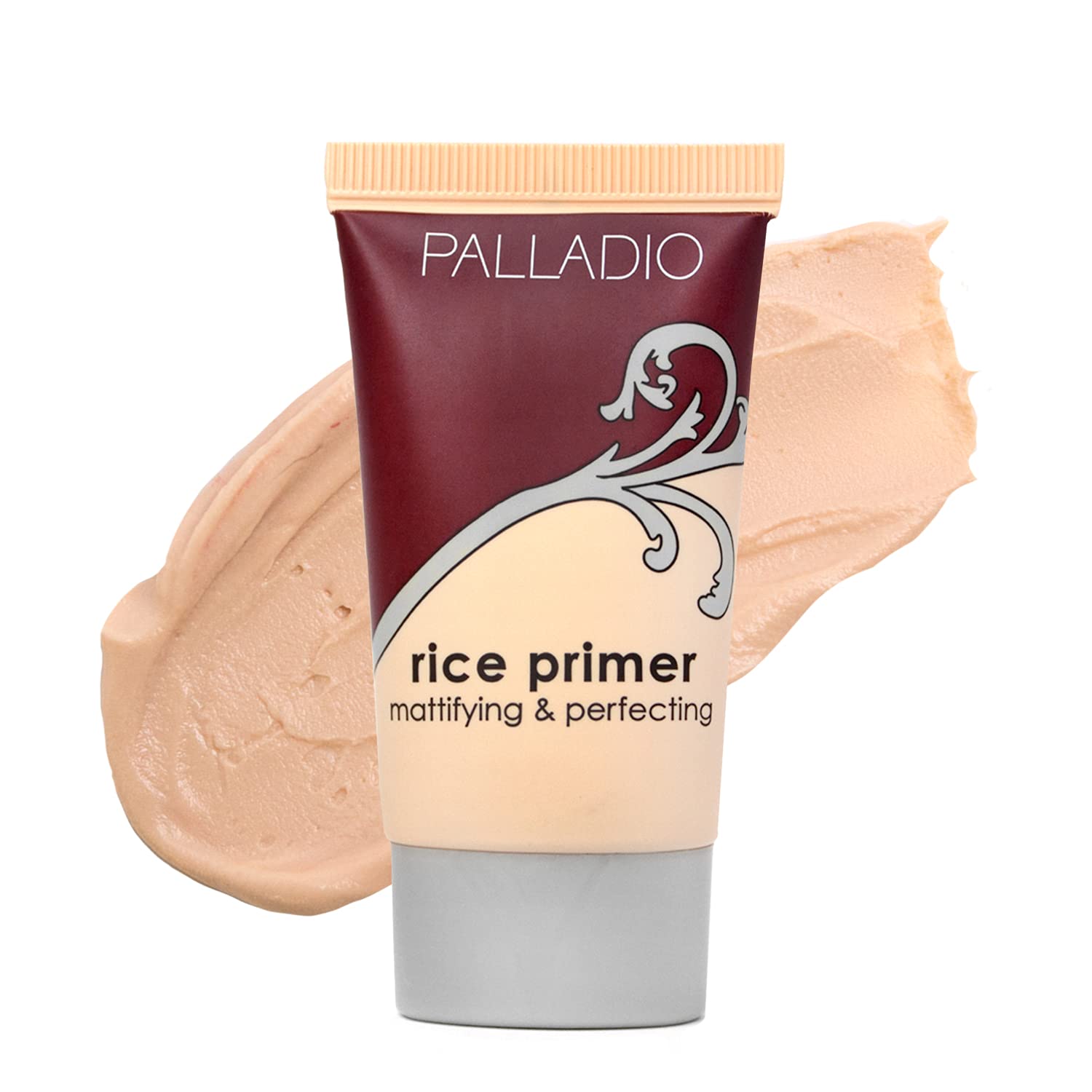 Palladio Rice Primer, Formulated with Natural Rice, Controls Oil on Your Skin and Locks in Makeup, Lightweight with a Smooth Mat