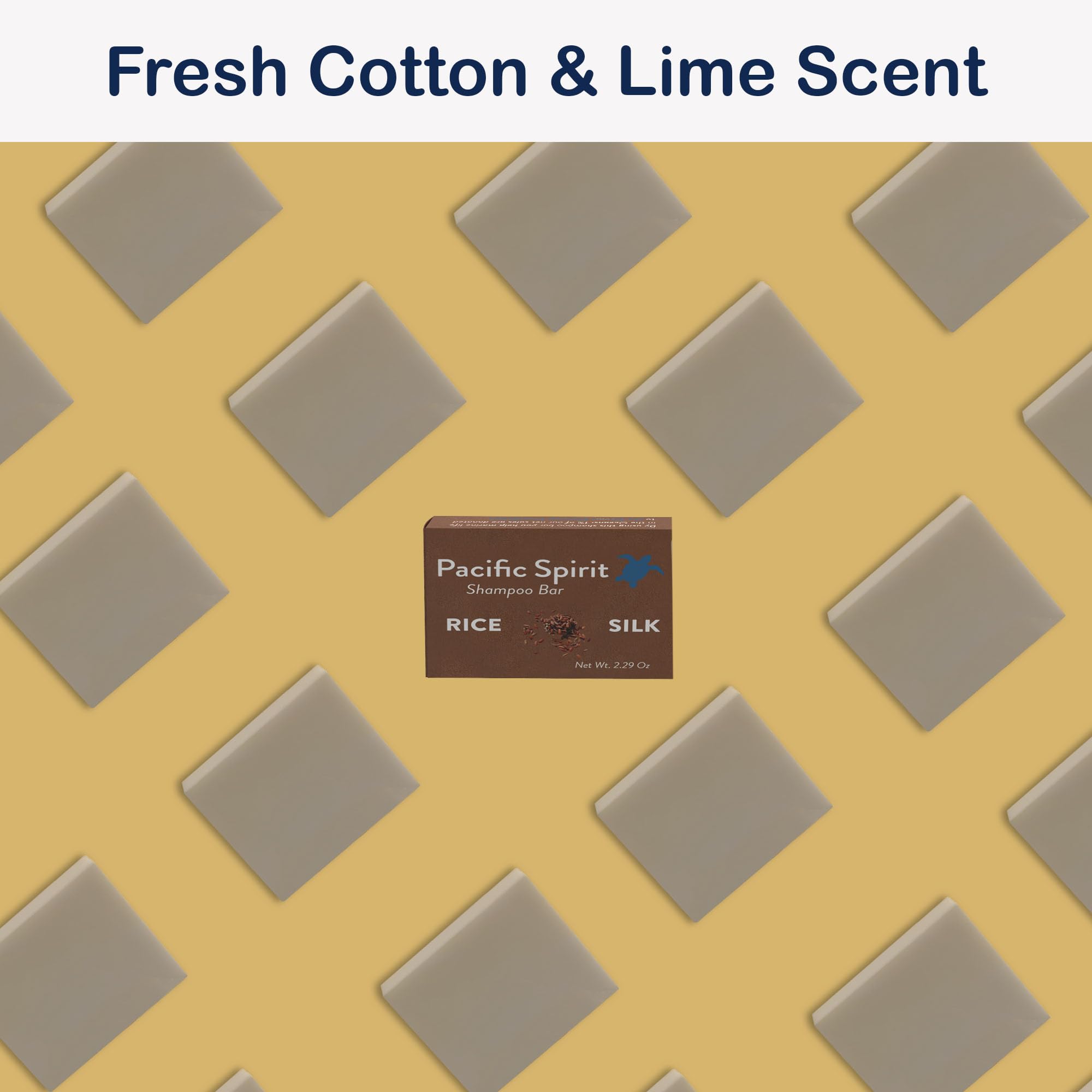 Pacific Spirit Rice Water Shampoo Bar And Conditioner For Hair Growth. For Fine & Thinning Hair - Citrus Scent - Gentle Foam, Sl