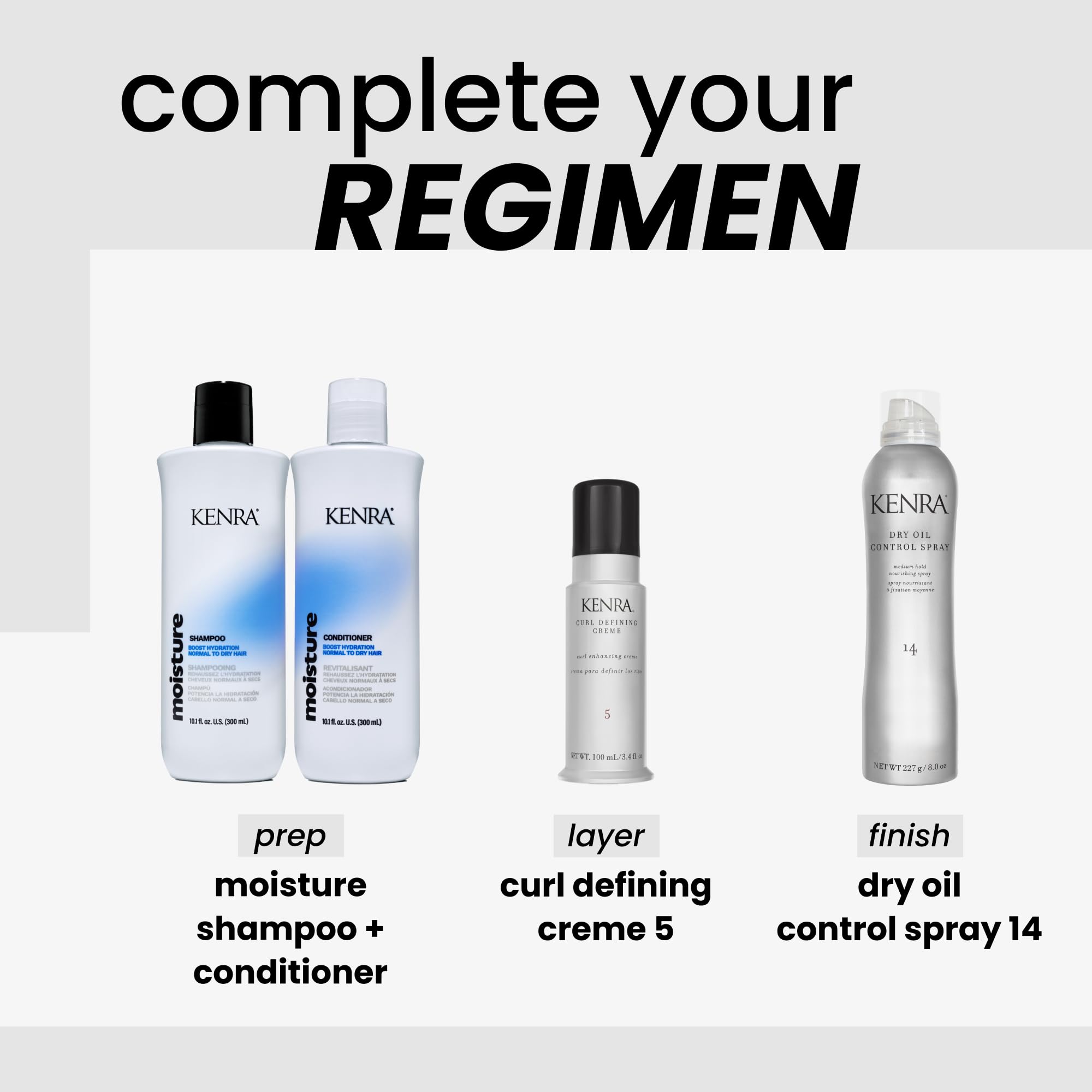 Kenra Dry Oil Control Spray 14 | Medium Hold | Nourishing Spray | Frizz Control Hairspray | All Hair Types | 8 Oz