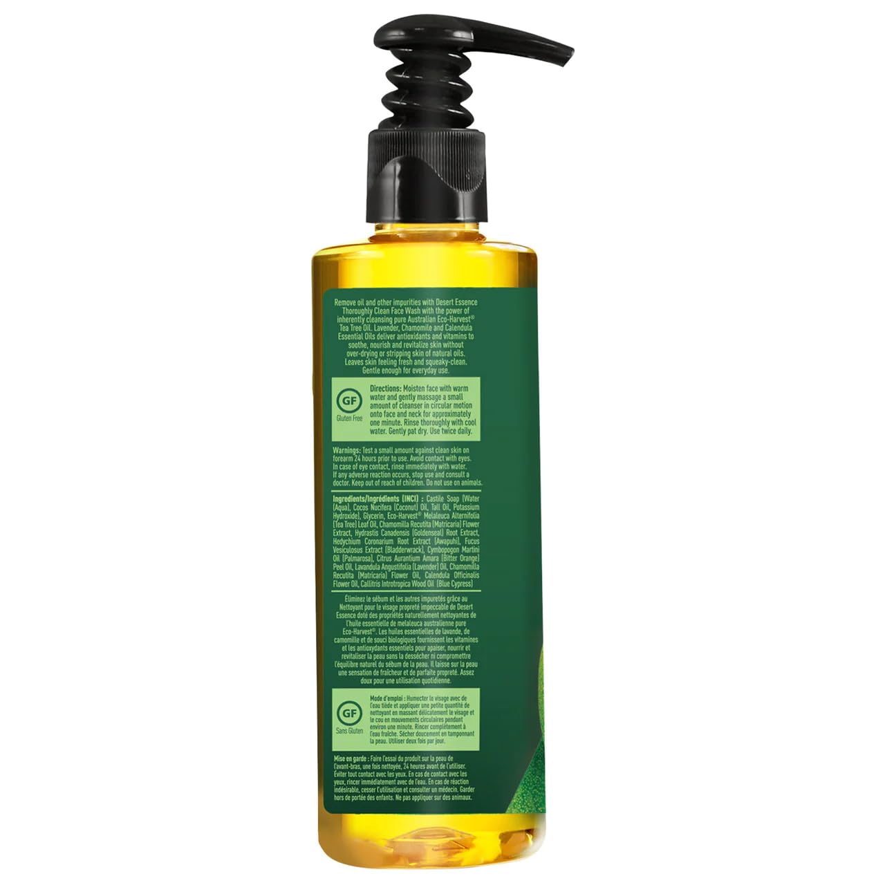 Desert Essence Face Wash Thrghly Clean