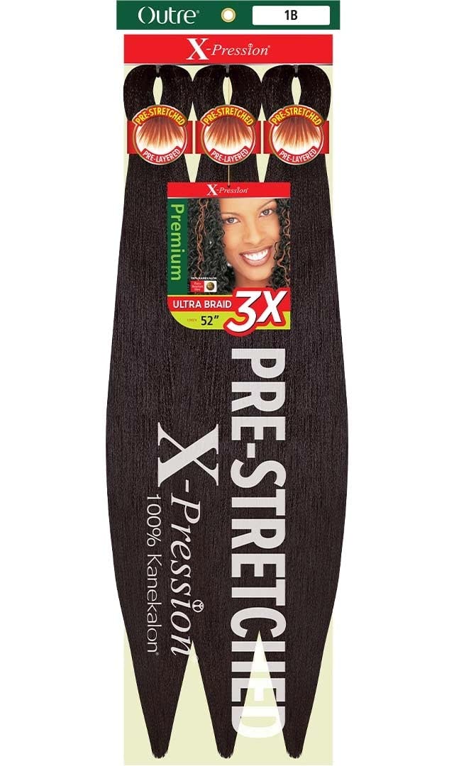 Outre X-Pression Pre-Stretched 6X ULTRA BRAID 52 (2T1B/27)