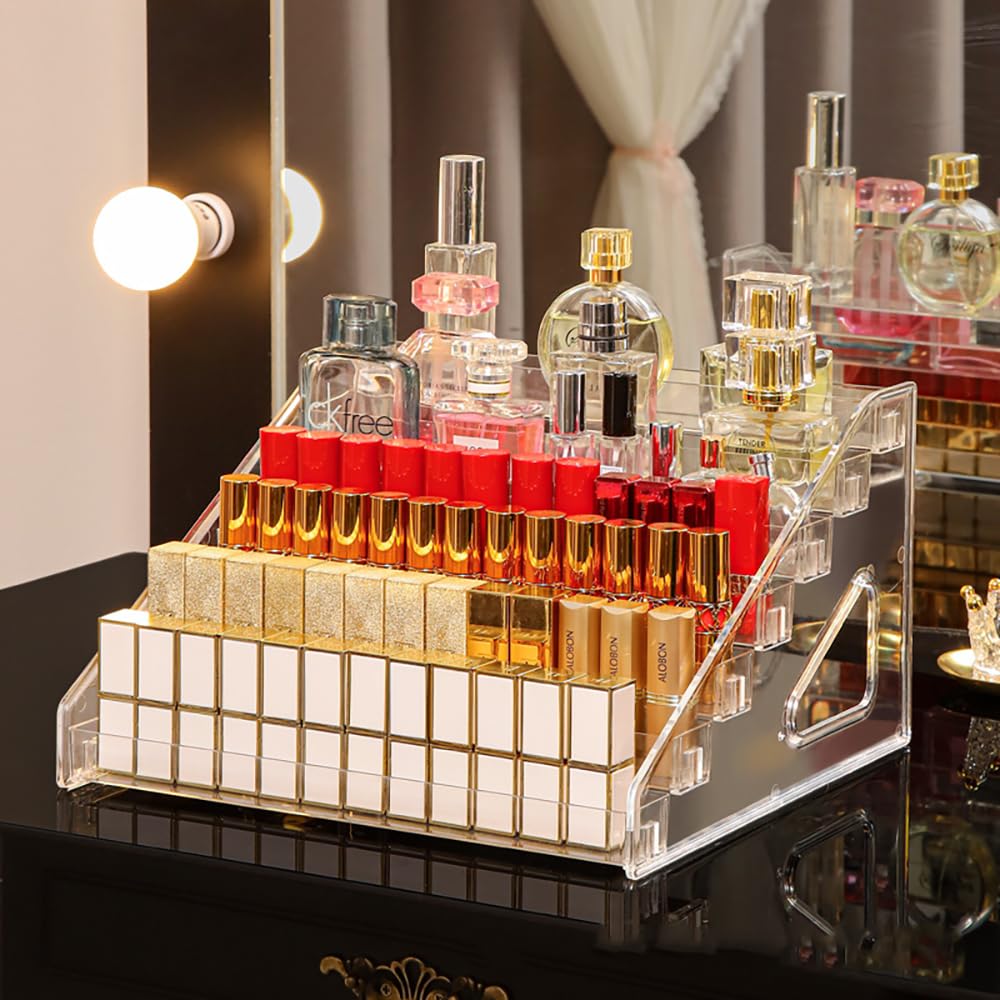 Pero Pero Nail Polish Organizer Acrylic Display Rack for Nail Polish Holder Sunglasses Organizer Essential Oils Holder Clear Eye
