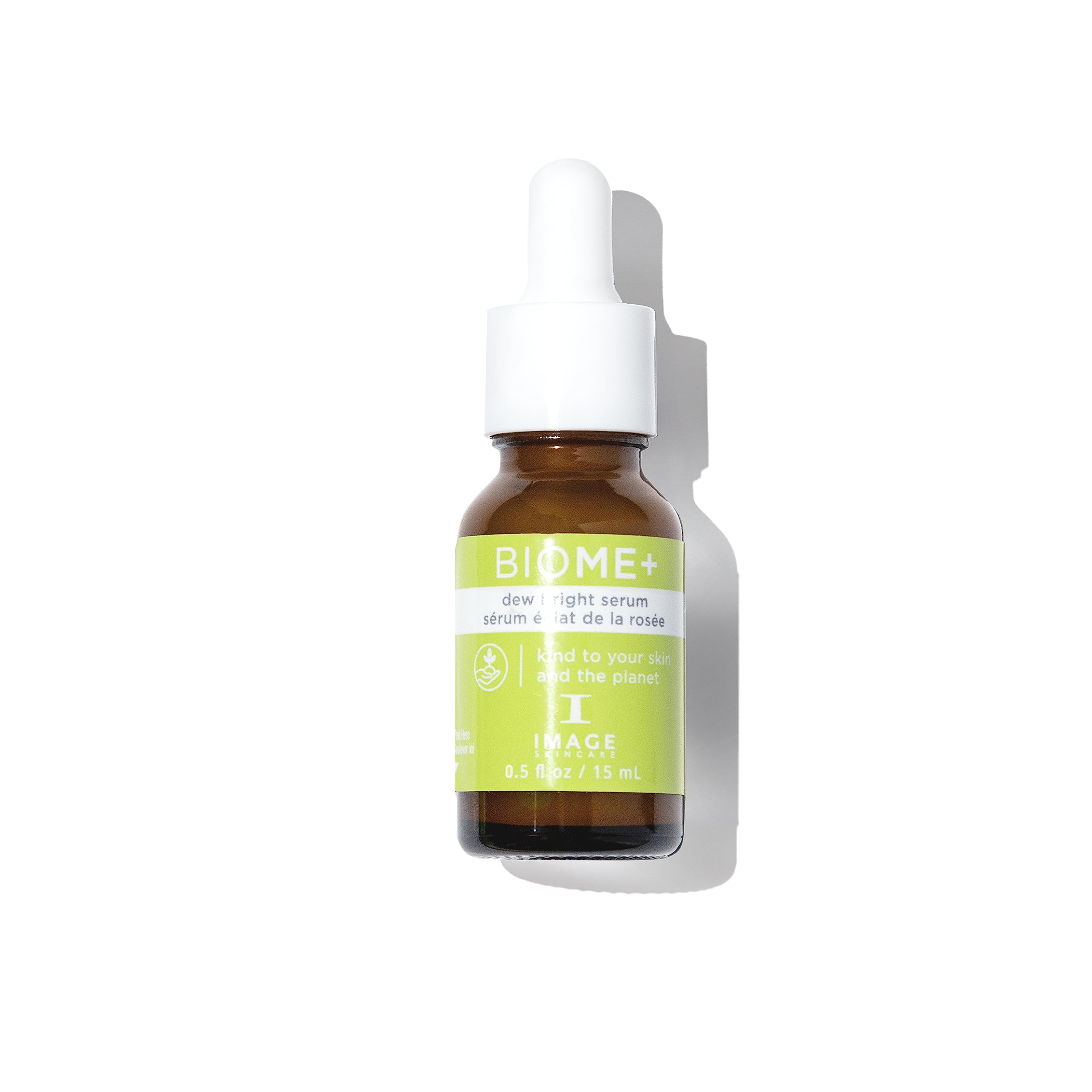 IMAGE Skincare Discovery size BIOME+ Dew Bright Serum, Boosts Luminosity and Enhances Elasticity, 0.5 oz
