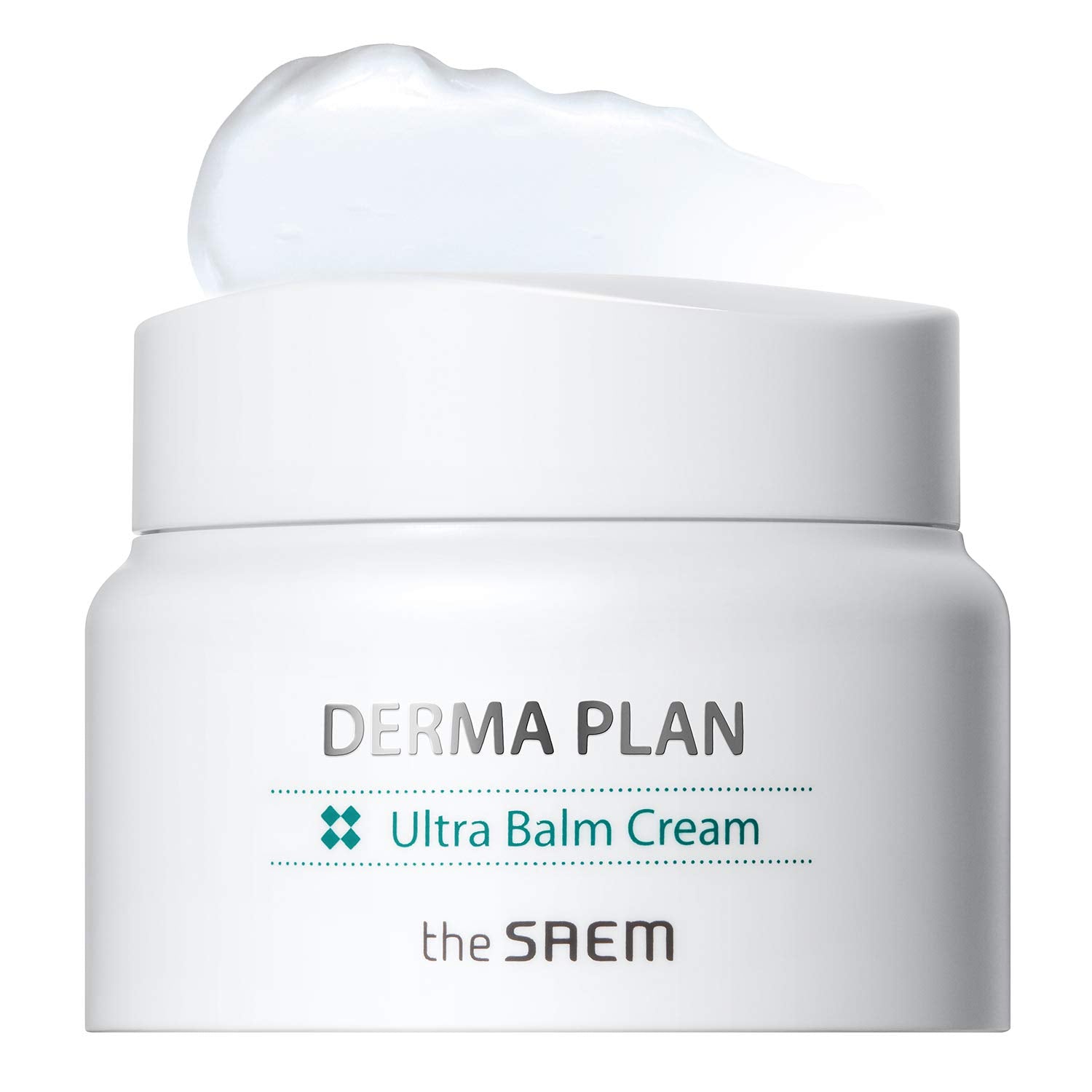 the SAEM Derma Plan Ultra Balm Cream 60ml / 2.02oz - Ceramide and Shea Butter Intensive Hydrating and Soothing Facial Cream, Veg