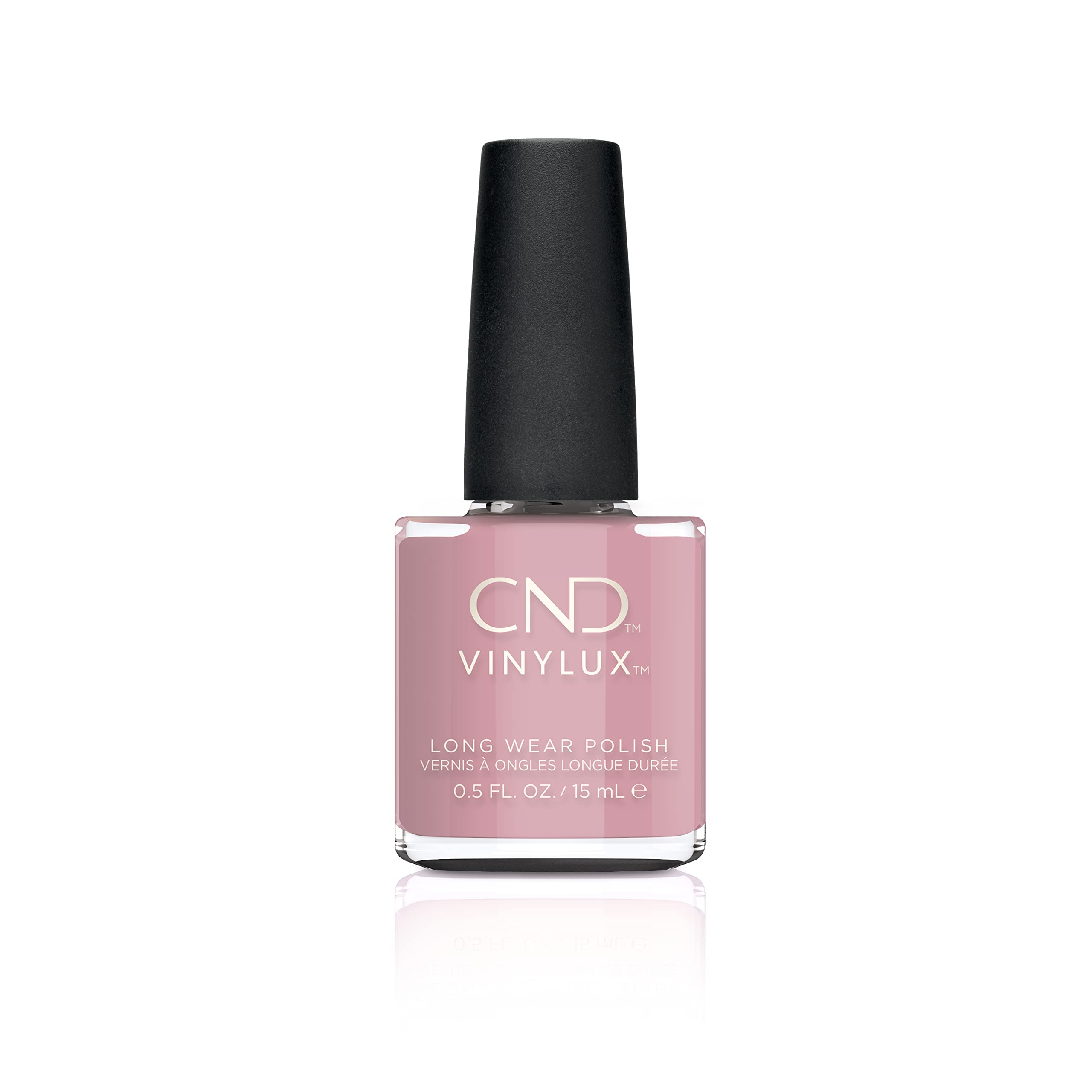 Cnd Vinylux Longwear Pink Nail Polish, Gel-Like Shine & Chip Resistant Color, Pacific Rose, 0.5 Fl. Oz