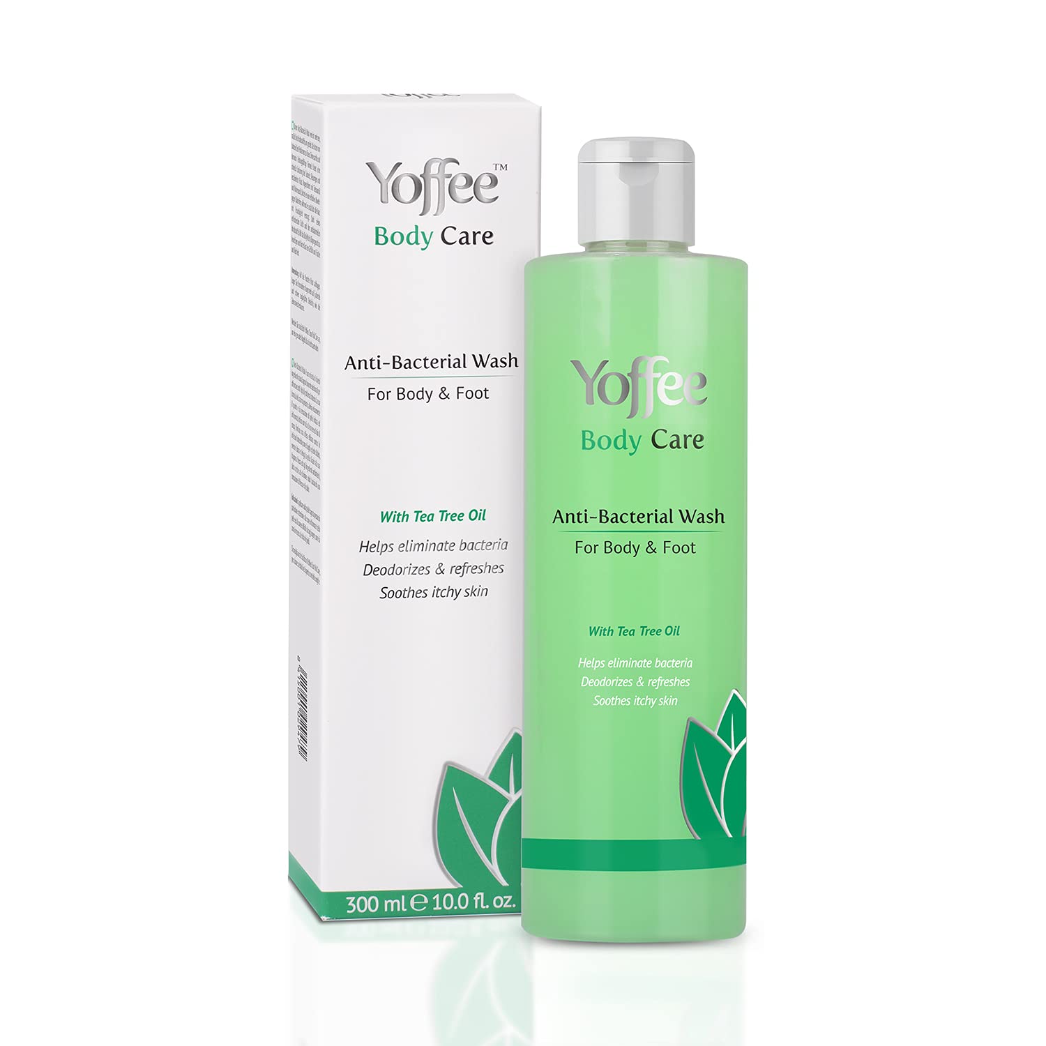 Yoffee - Refreshing & Invigorating Shower Gel For Body And Feet, Prevents And Eliminates Bad Odors, Hydrates & Soothes Skin, Wit