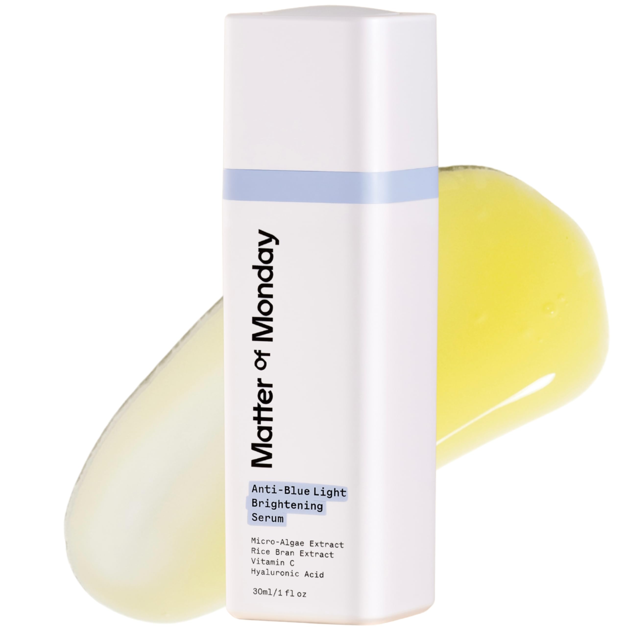 Matter of Monday Vitamin C Serum  AntiBlue Light Brightening for Dark Spots & Uneven Skin Tone | Brightens & Smooths with Hyal