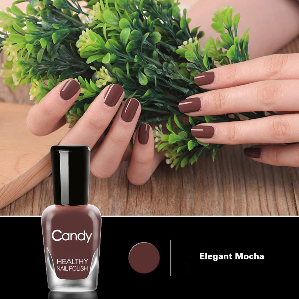 Tophany Non Toxic Nail Polish Set, Easy Peel Off And Fast Dry Nail Polish Set For Pack, Eco Friendly And Organic Water Based Nai