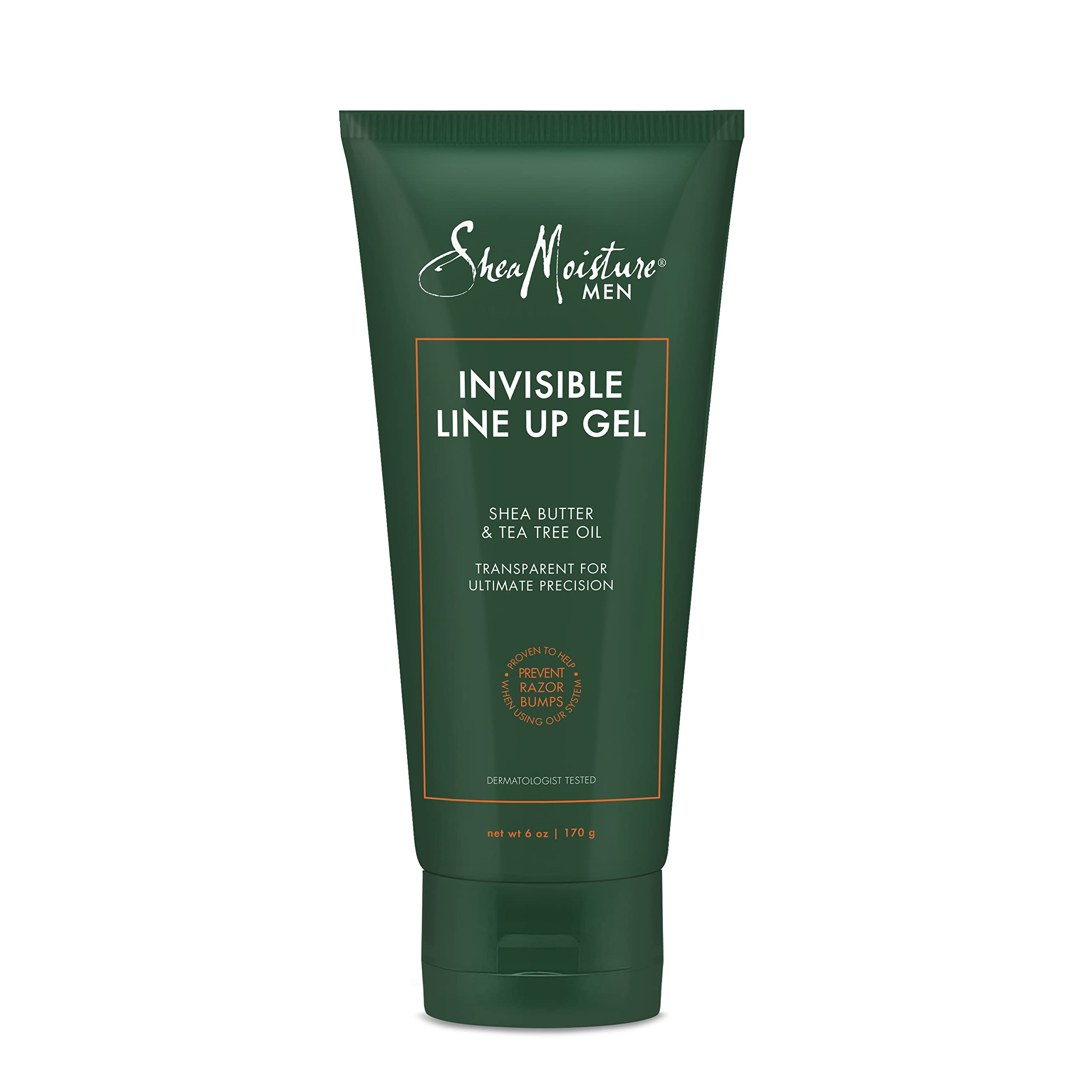 Sheamoisture Men Invisible Line Up Shave Gel For Smooth Skin Dermatologist-Tested Skin Care Proven To Prevent Razor Bumps When U